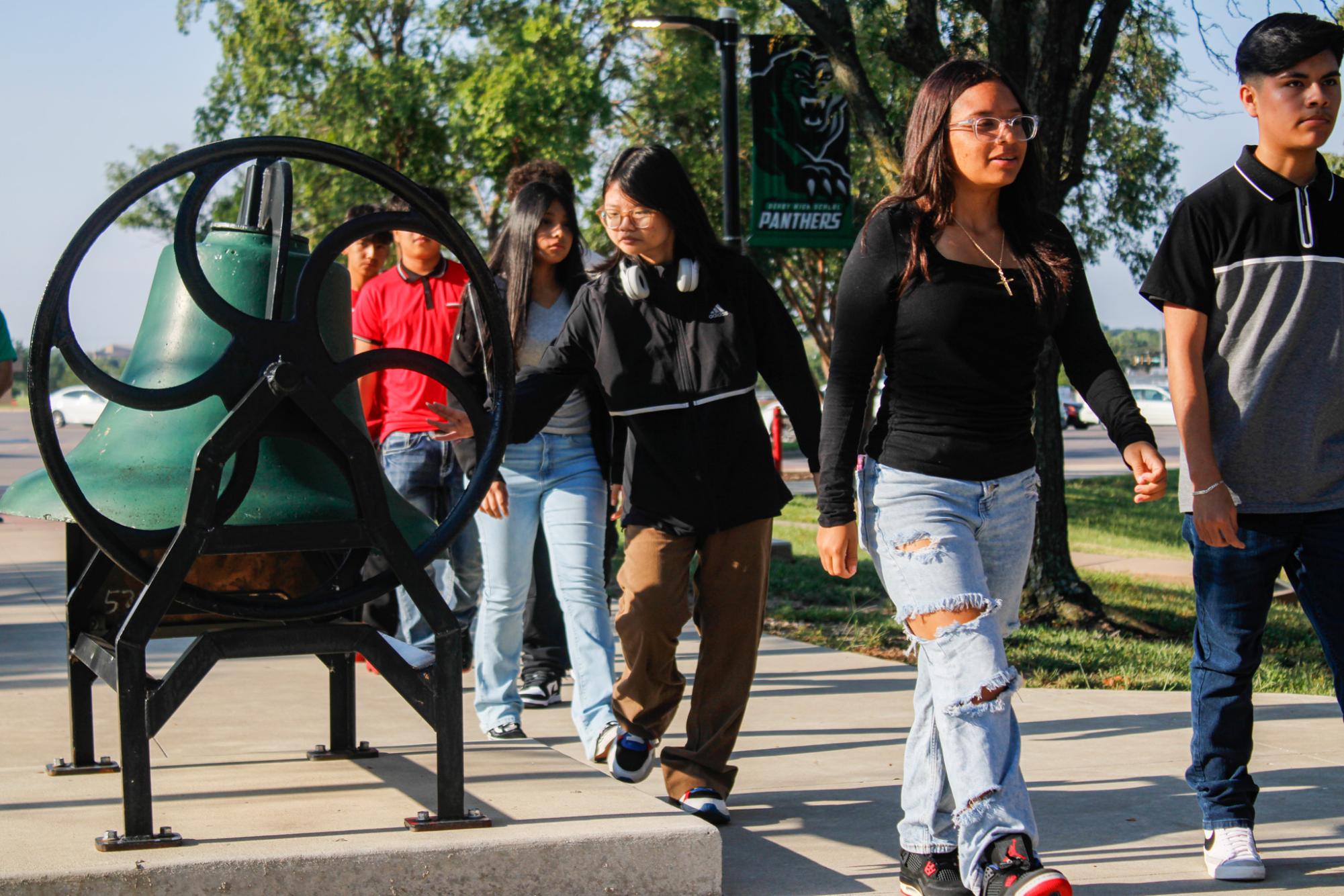 First day for new students (Photos by Maleea Sullivan)