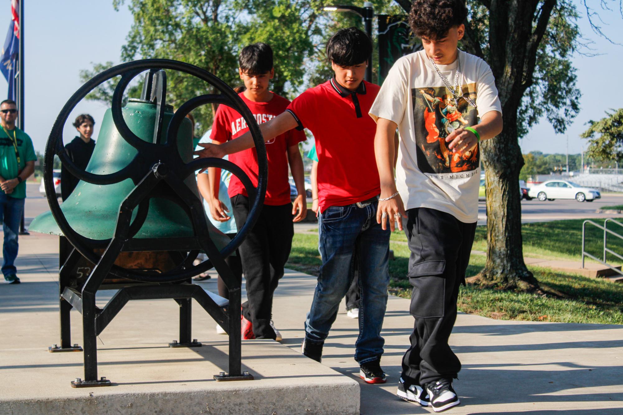 First day for new students (Photos by Maleea Sullivan)