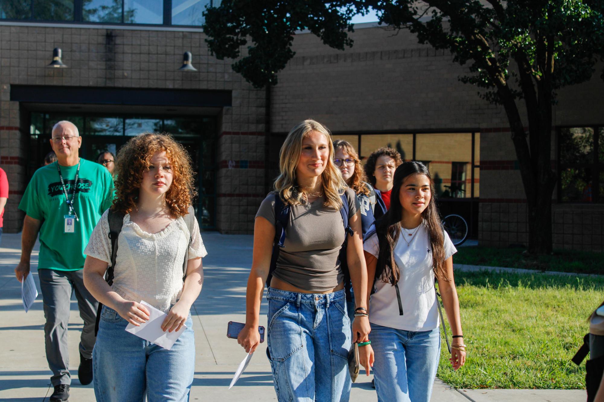 First day for new students (Photos by Maleea Sullivan)