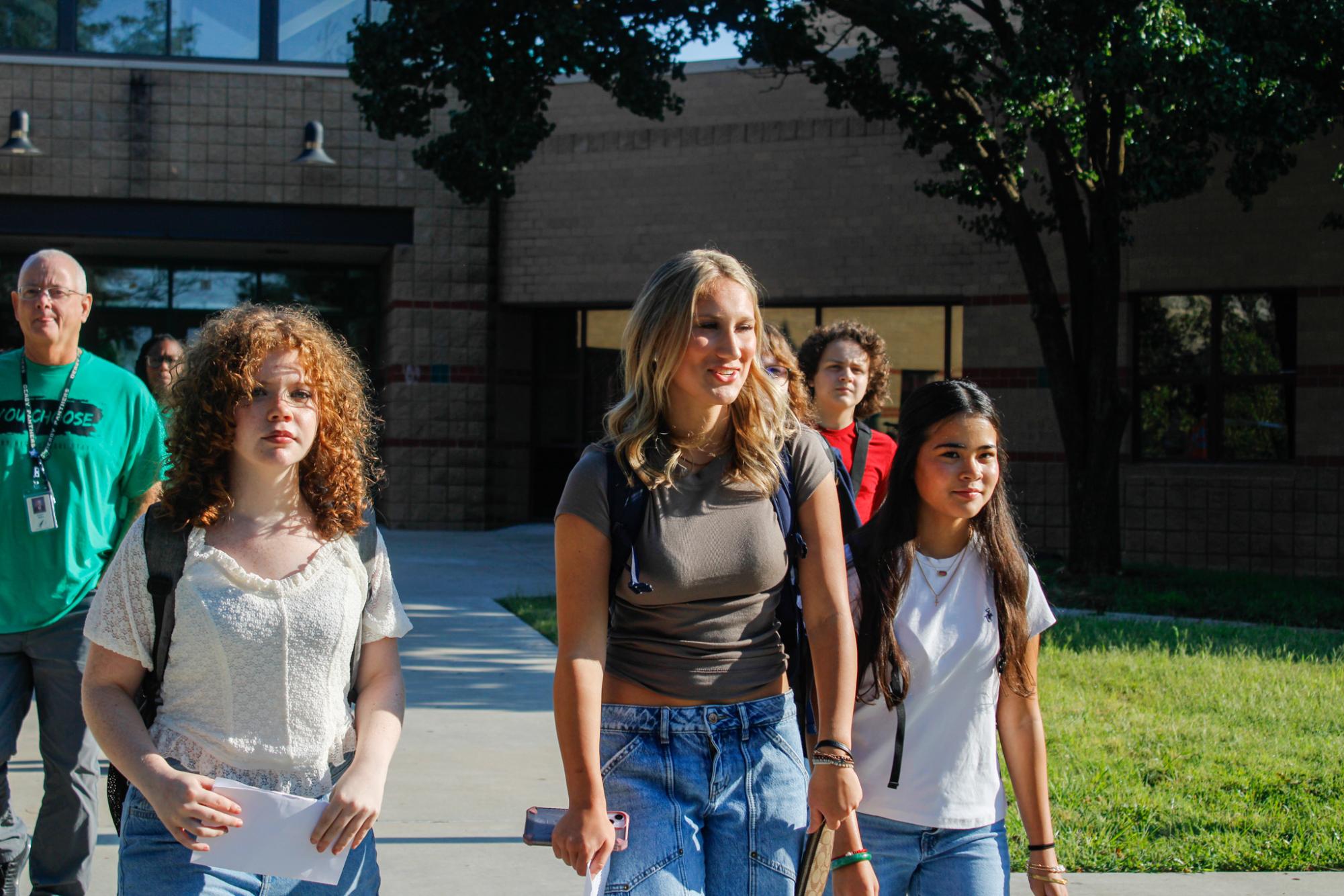 First day for new students (Photos by Maleea Sullivan)