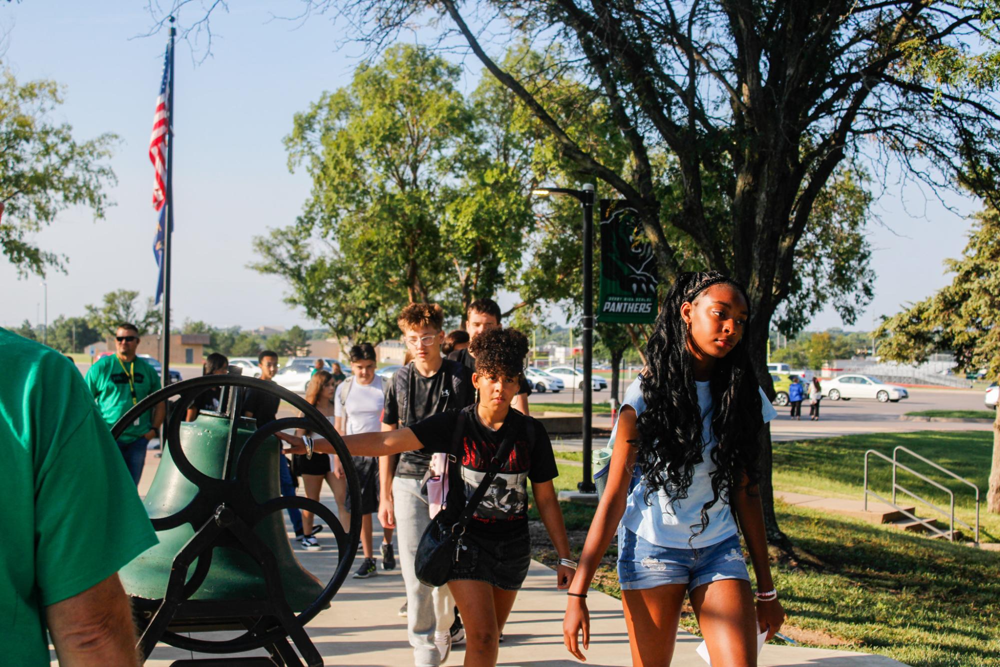 First day for new students (Photos by Maleea Sullivan)