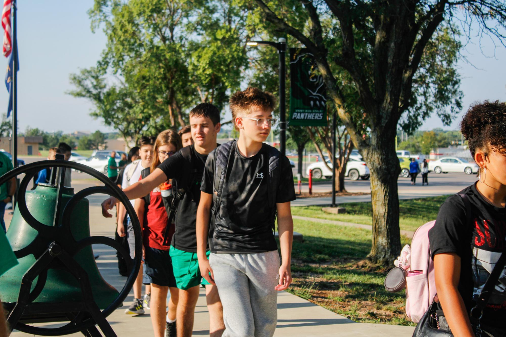 First day for new students (Photos by Maleea Sullivan)
