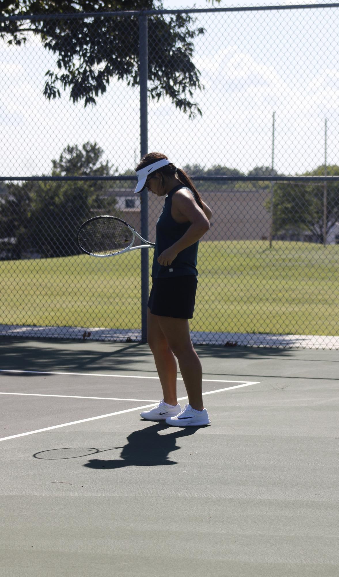 Girls Tennis Practice (Photos by Kameryn Feikert)