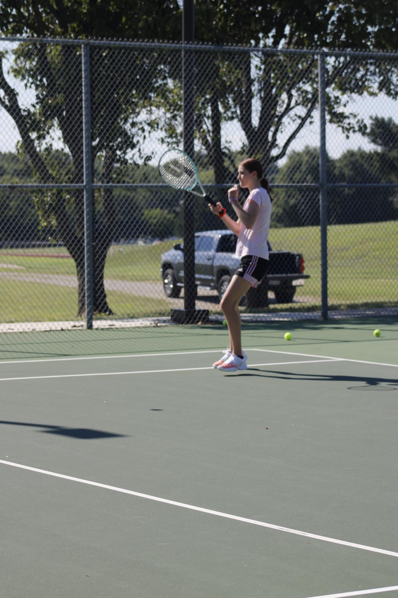 Girls Tennis Practice (Photos by Kameryn Feikert)
