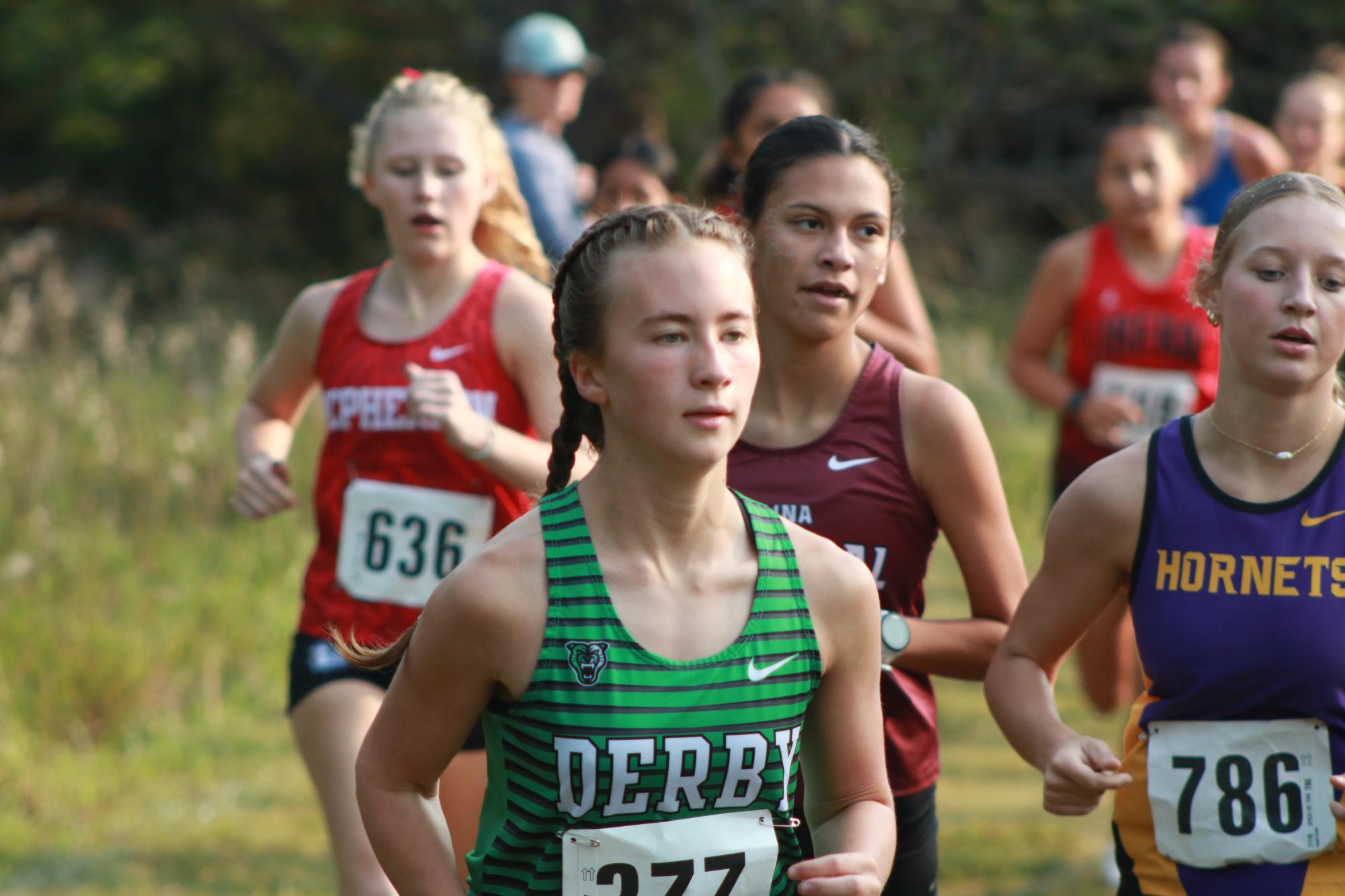 Cross country meet at Great Bend