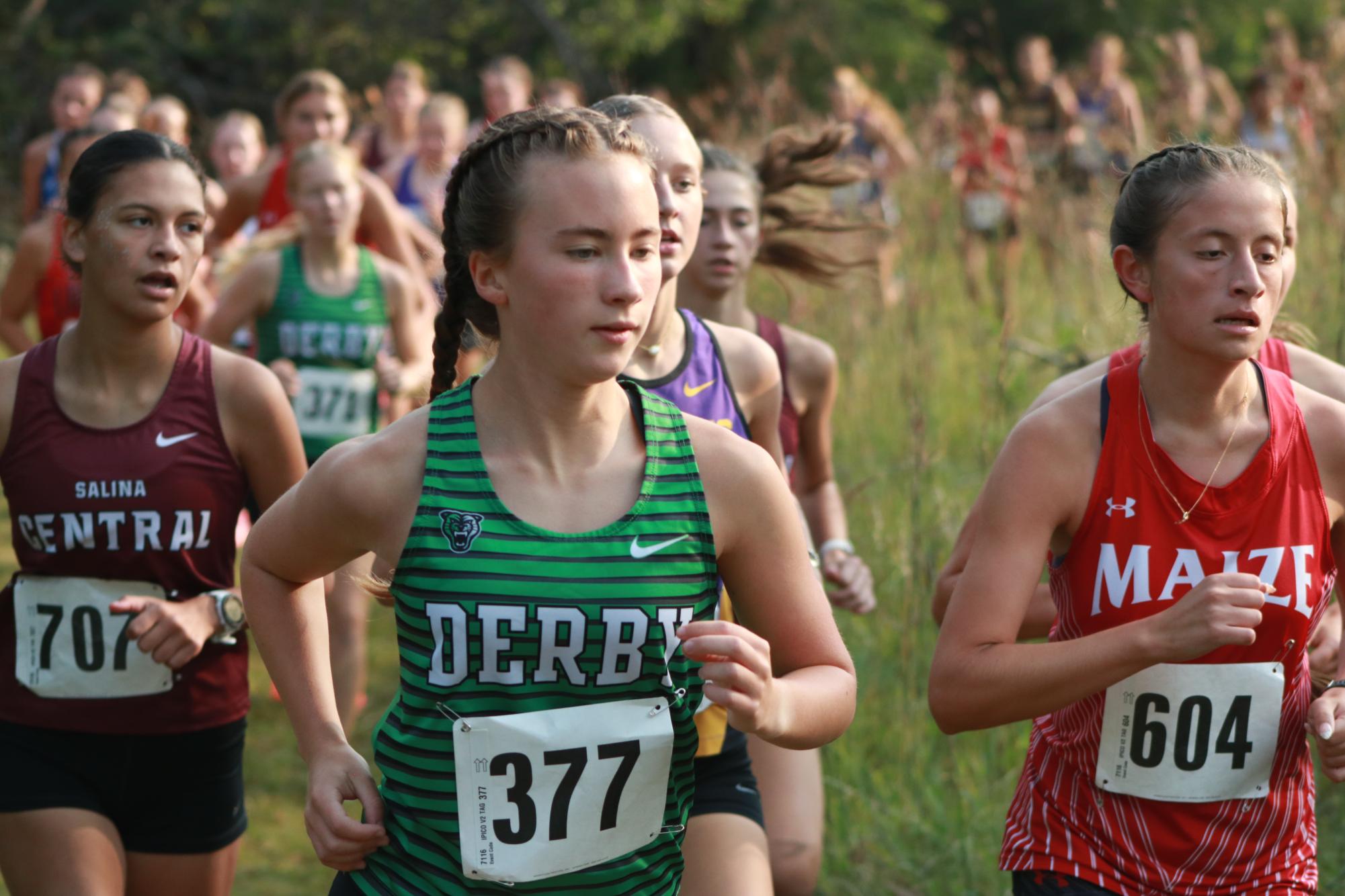 Cross country meet at Great Bend
