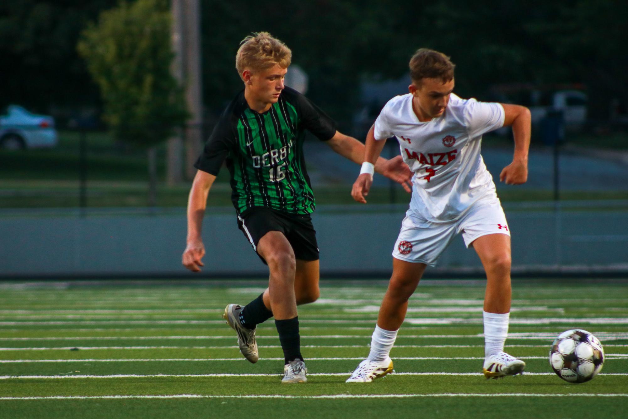Boys Varsity Soccer vs. Maize (Photos by Olivia Grosser)