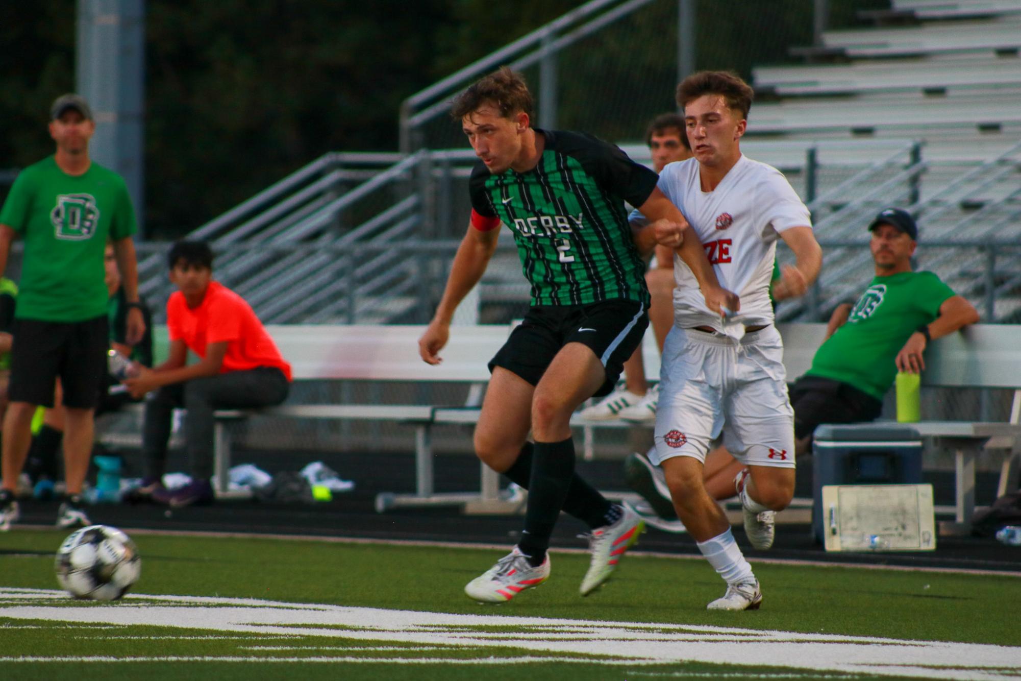 Boys Varsity Soccer vs. Maize (Photos by Olivia Grosser)
