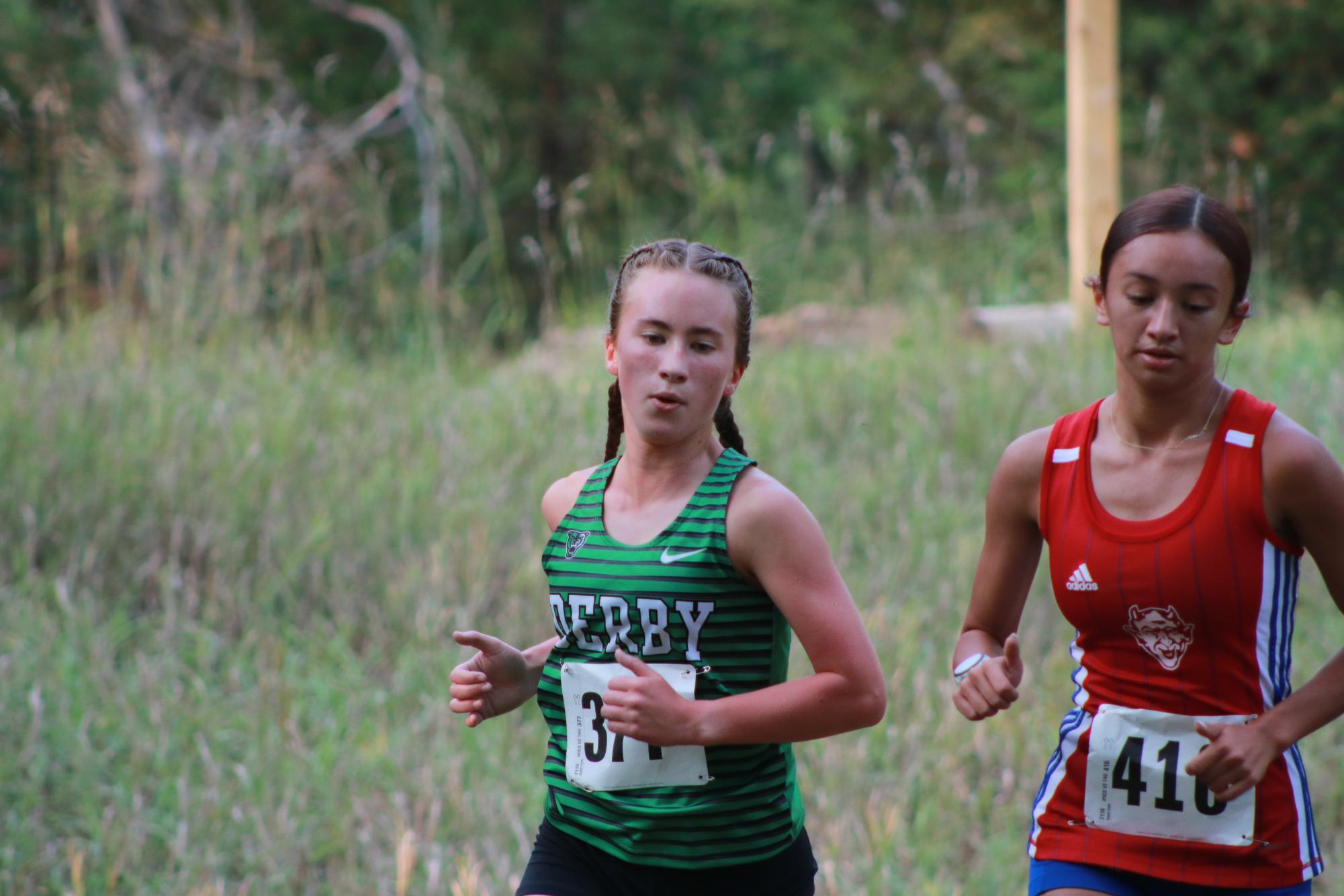 Cross country meet at Great Bend