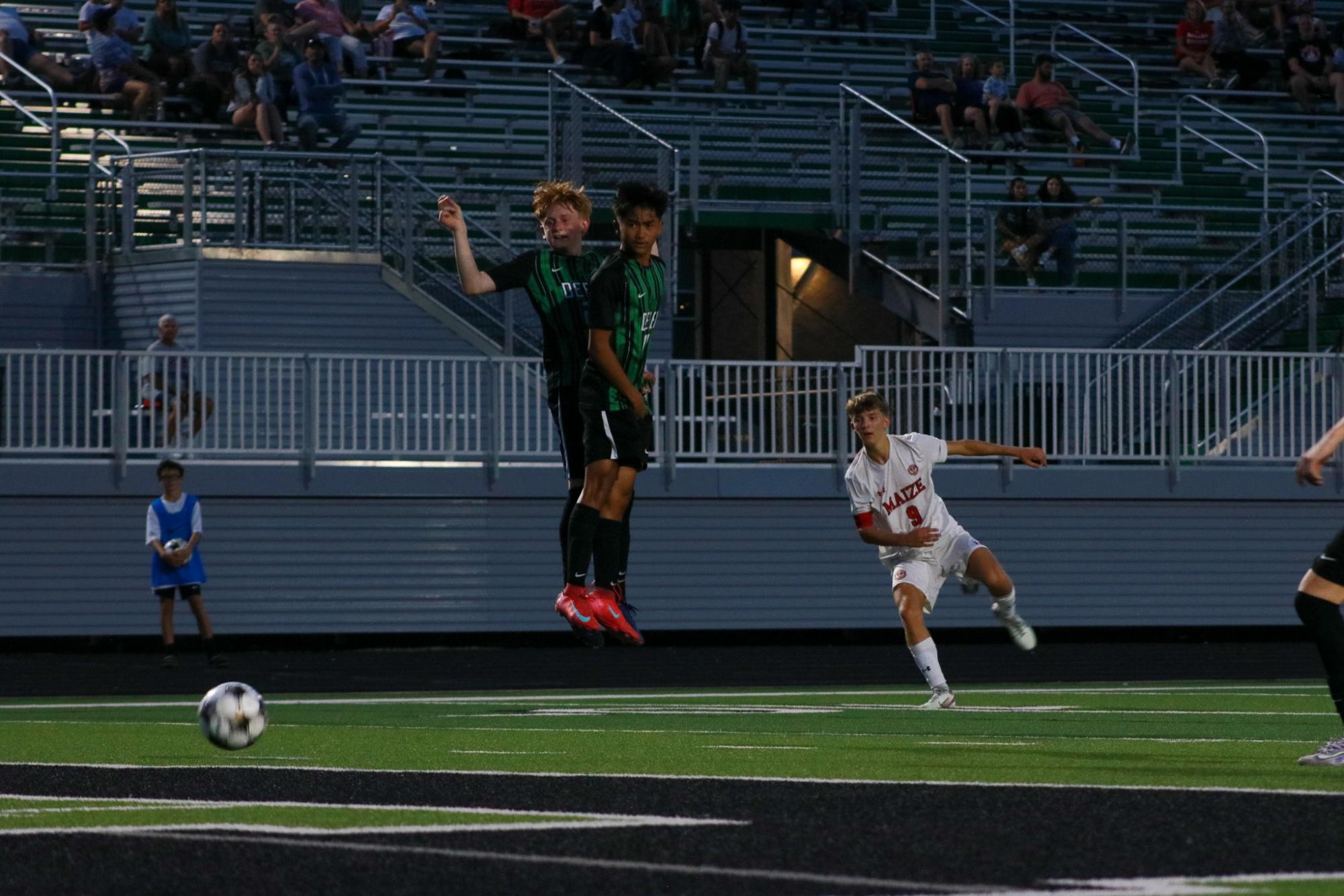 Boys Varsity Soccer vs. Maize (Photos by Olivia Grosser)