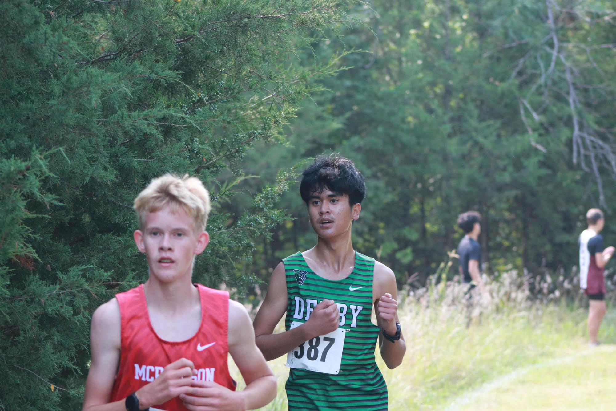 Cross country meet at Great Bend