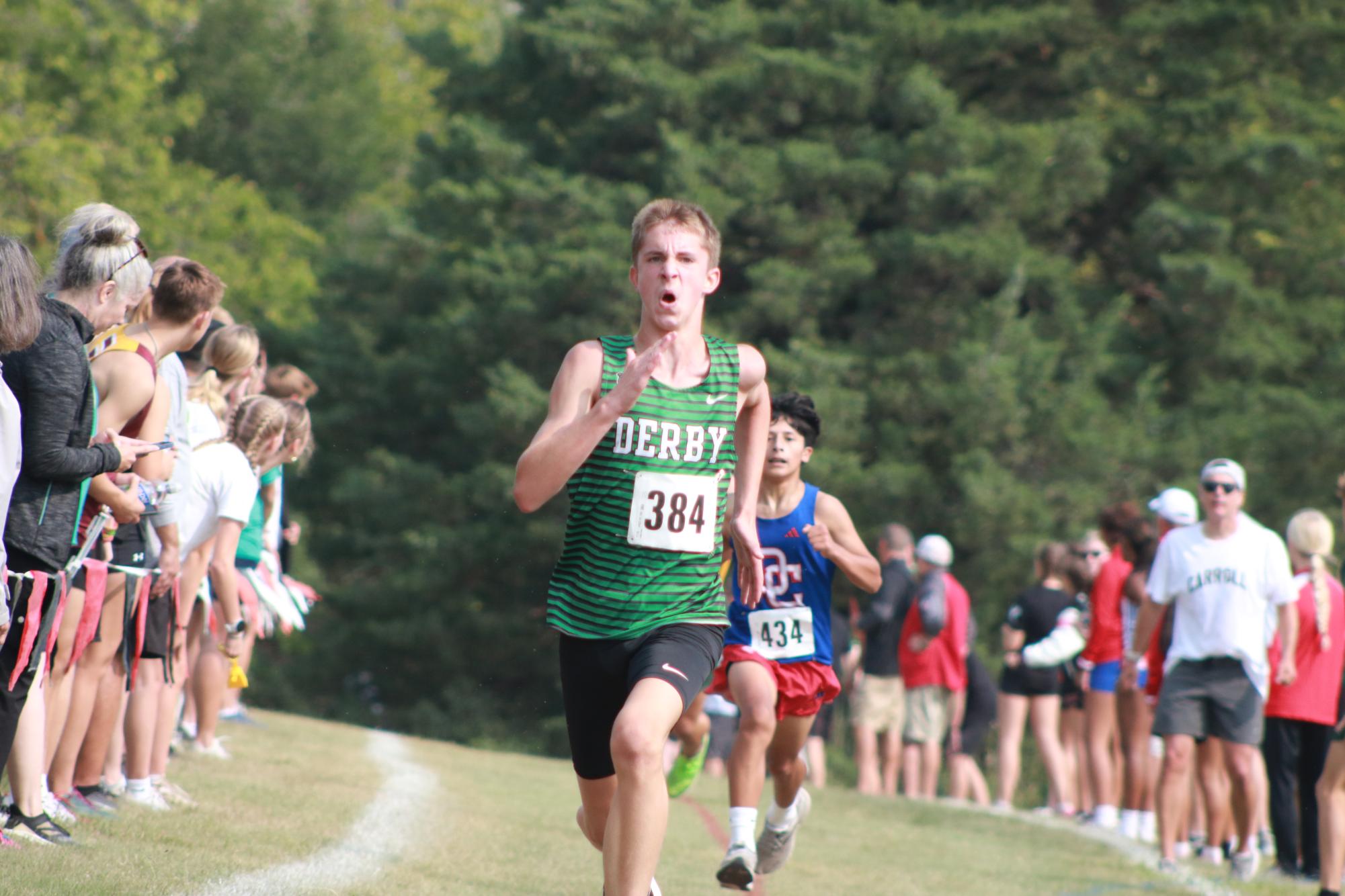 Cross country meet at Great Bend