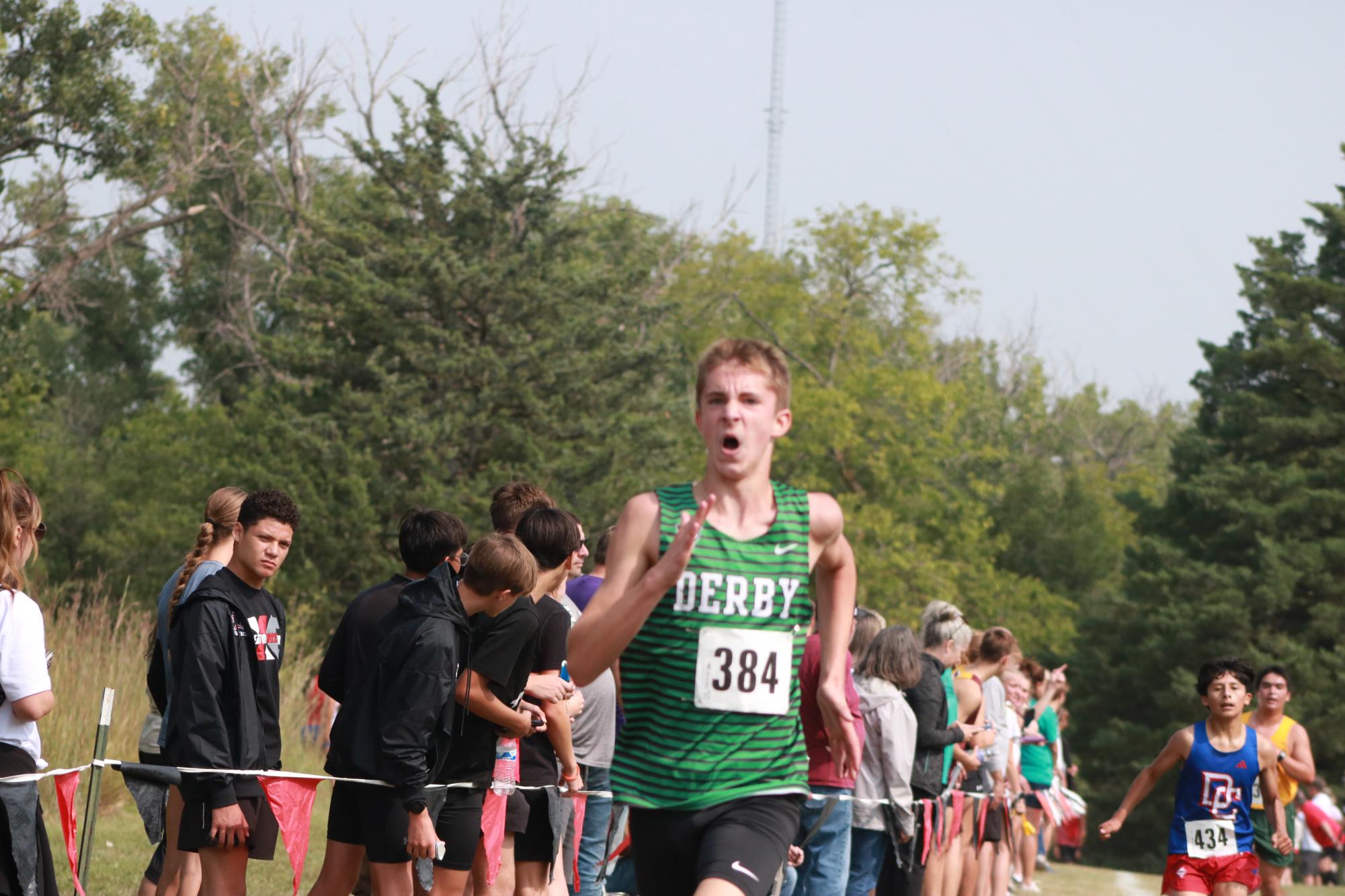 Cross country meet at Great Bend