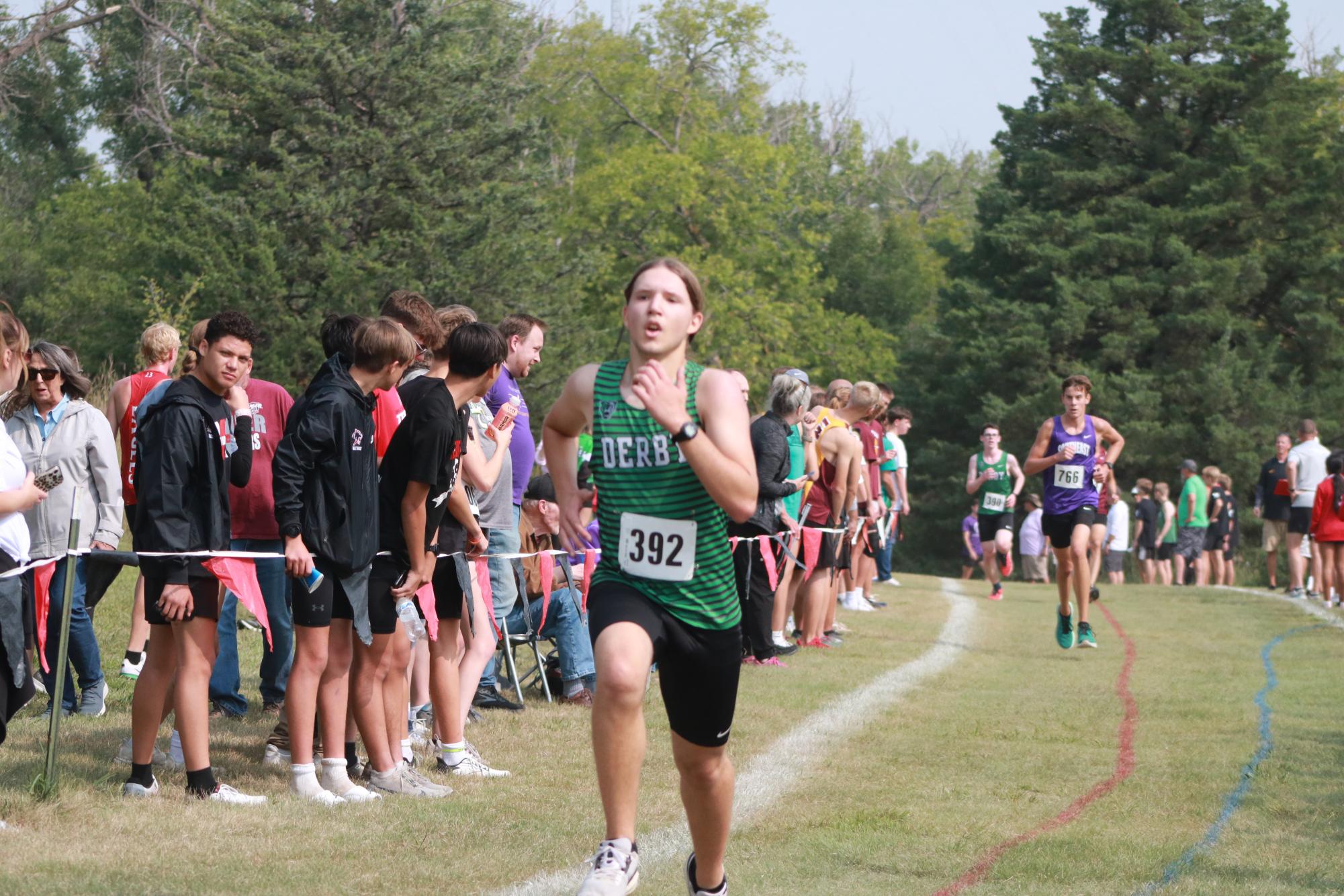Cross country meet at Great Bend