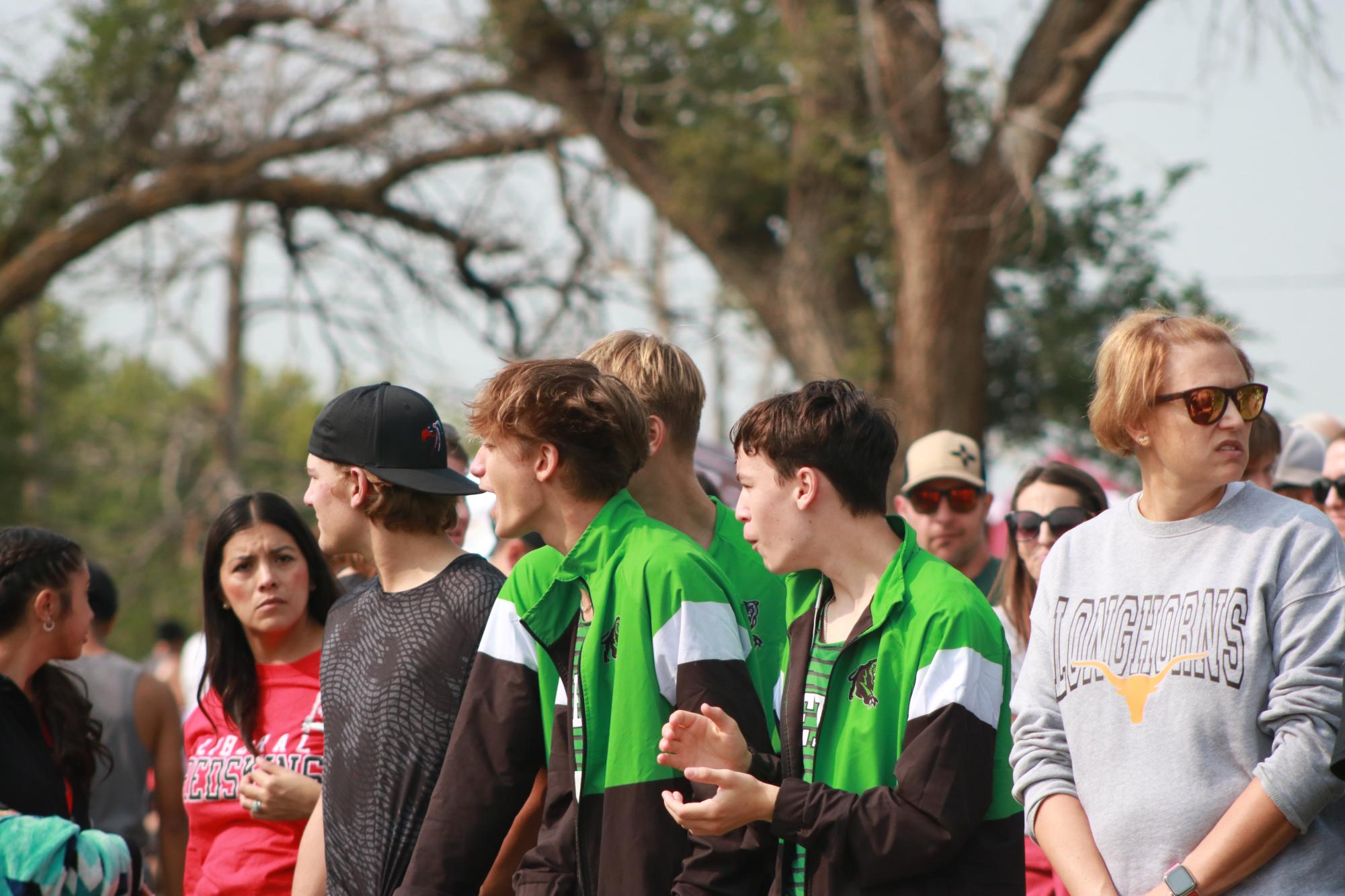 Cross country meet at Great Bend