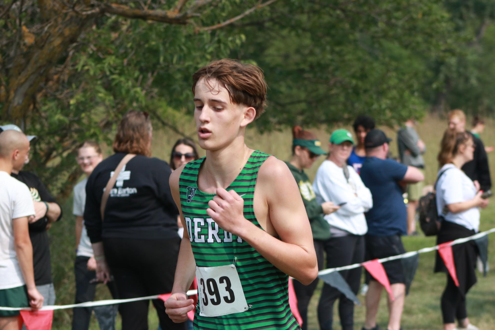 Cross country meet at Great Bend