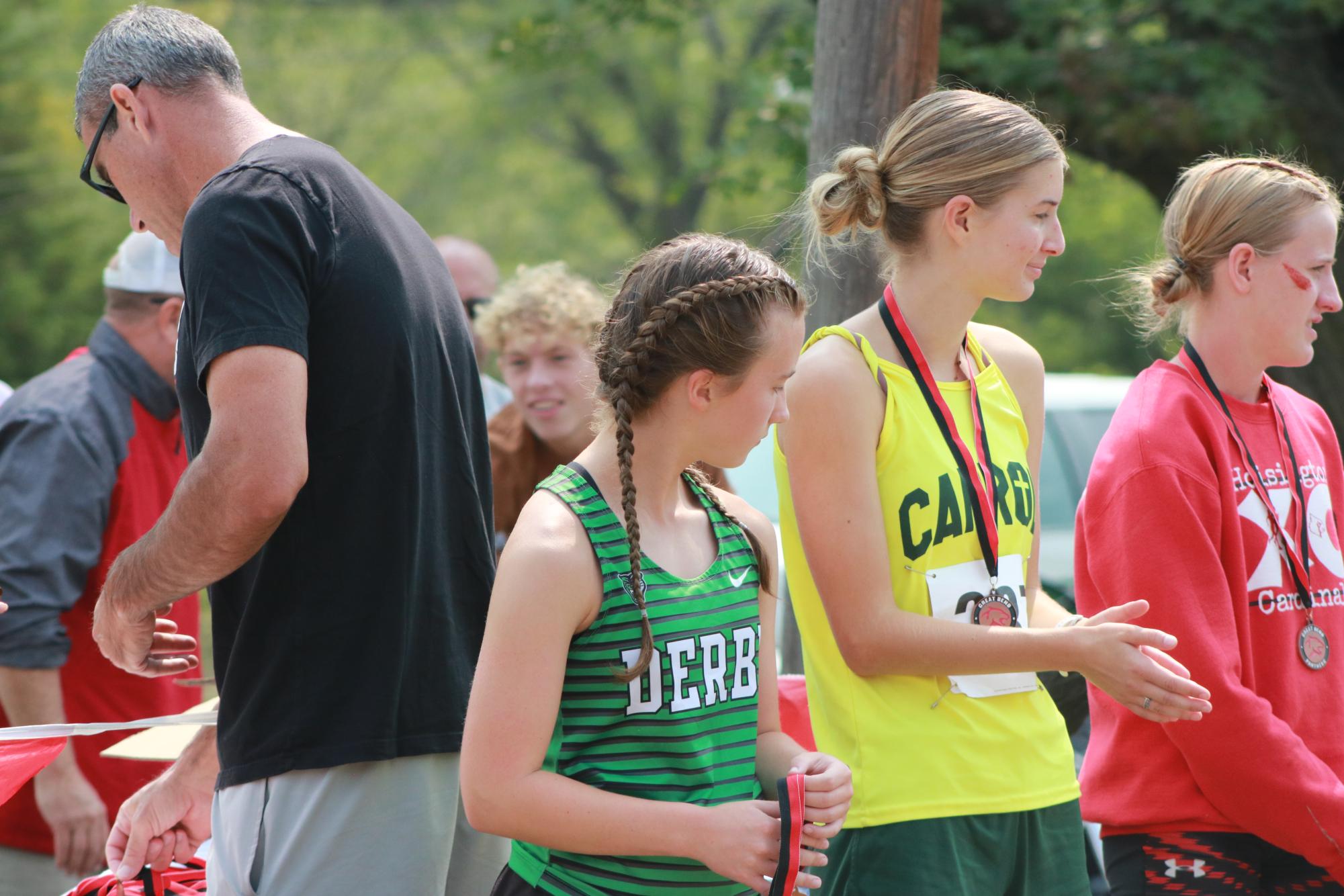 Cross country meet at Great Bend