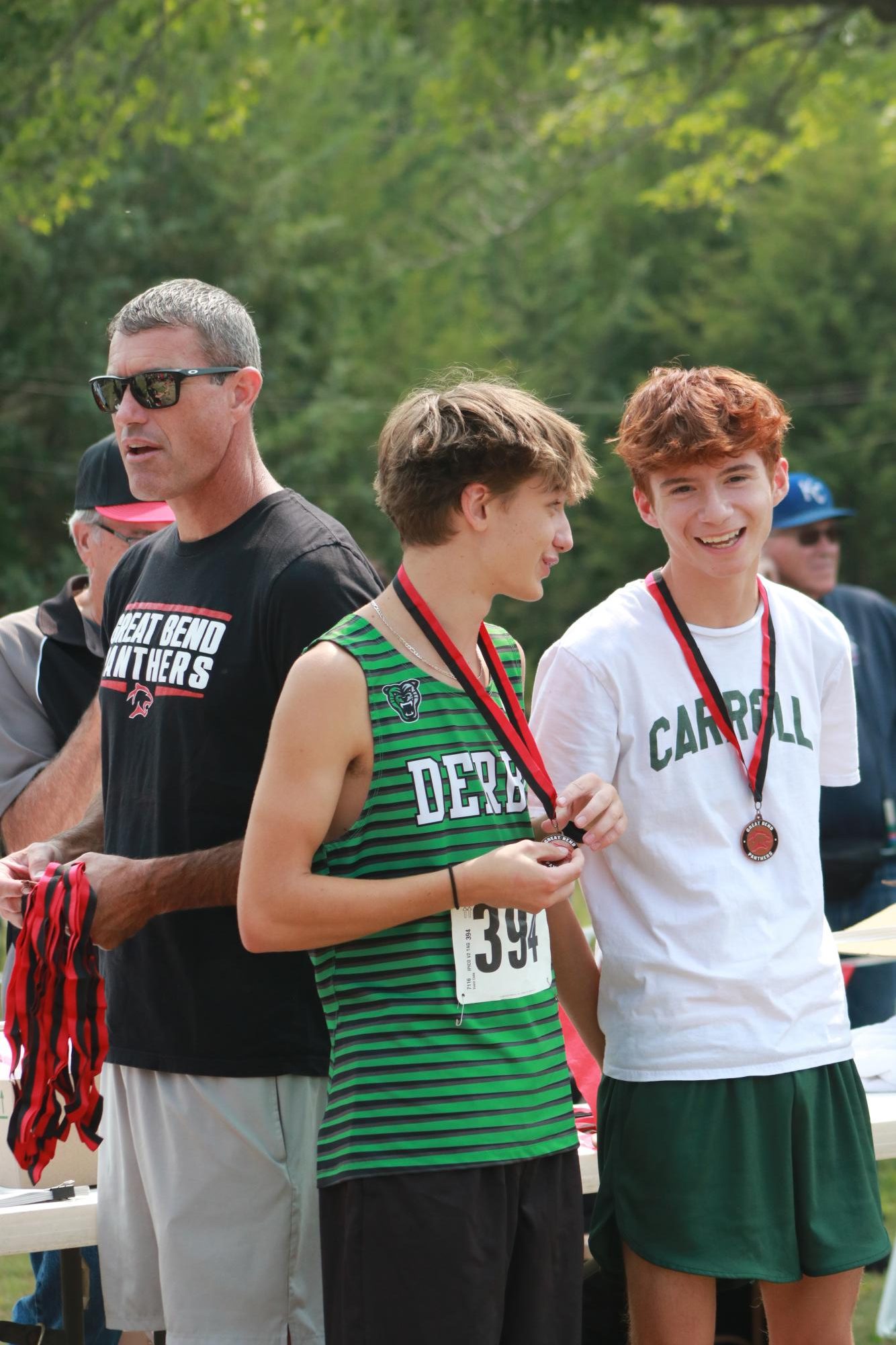 Cross country meet at Great Bend