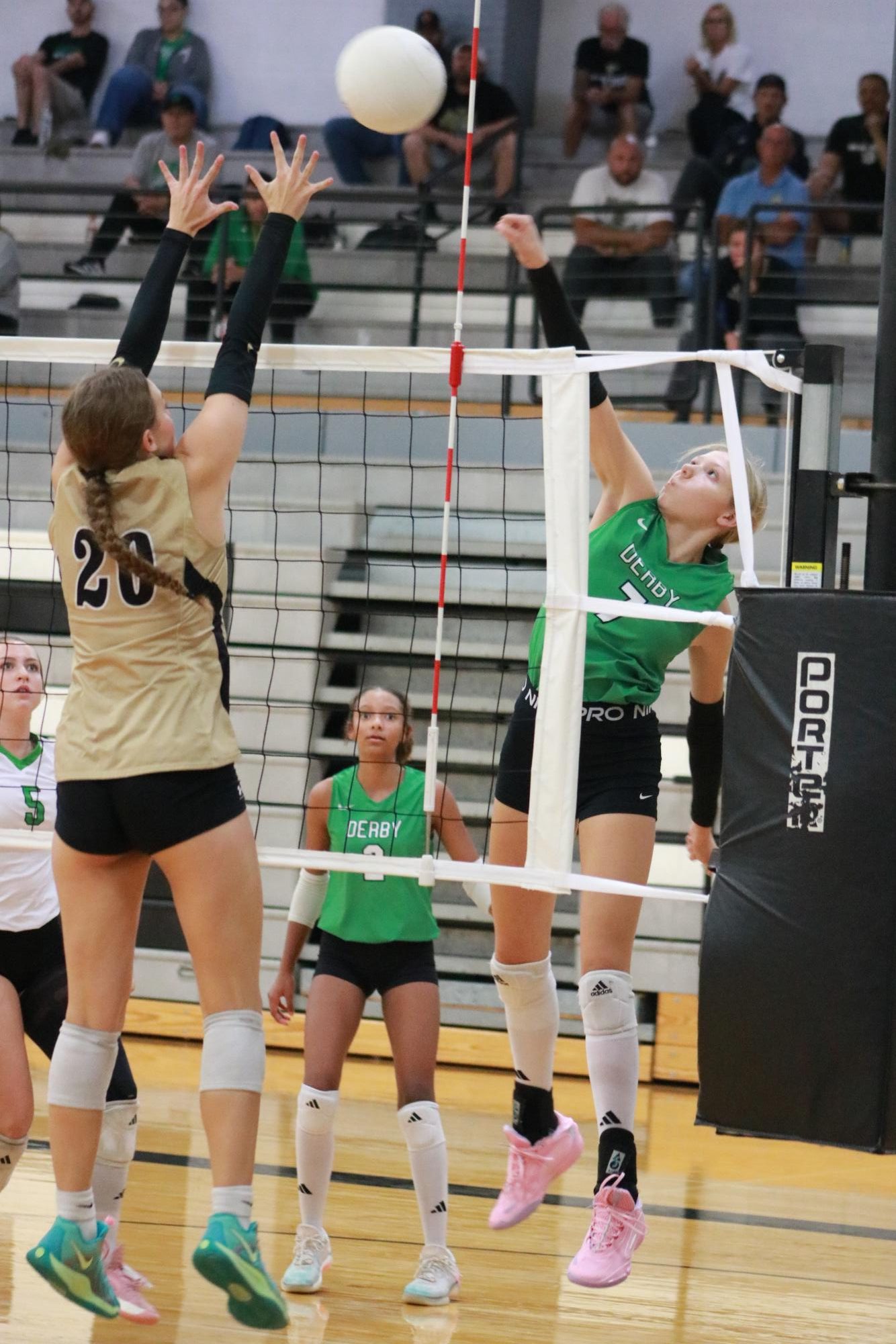 Volleyball vs. Maize South (Photos by Ella Davidson)