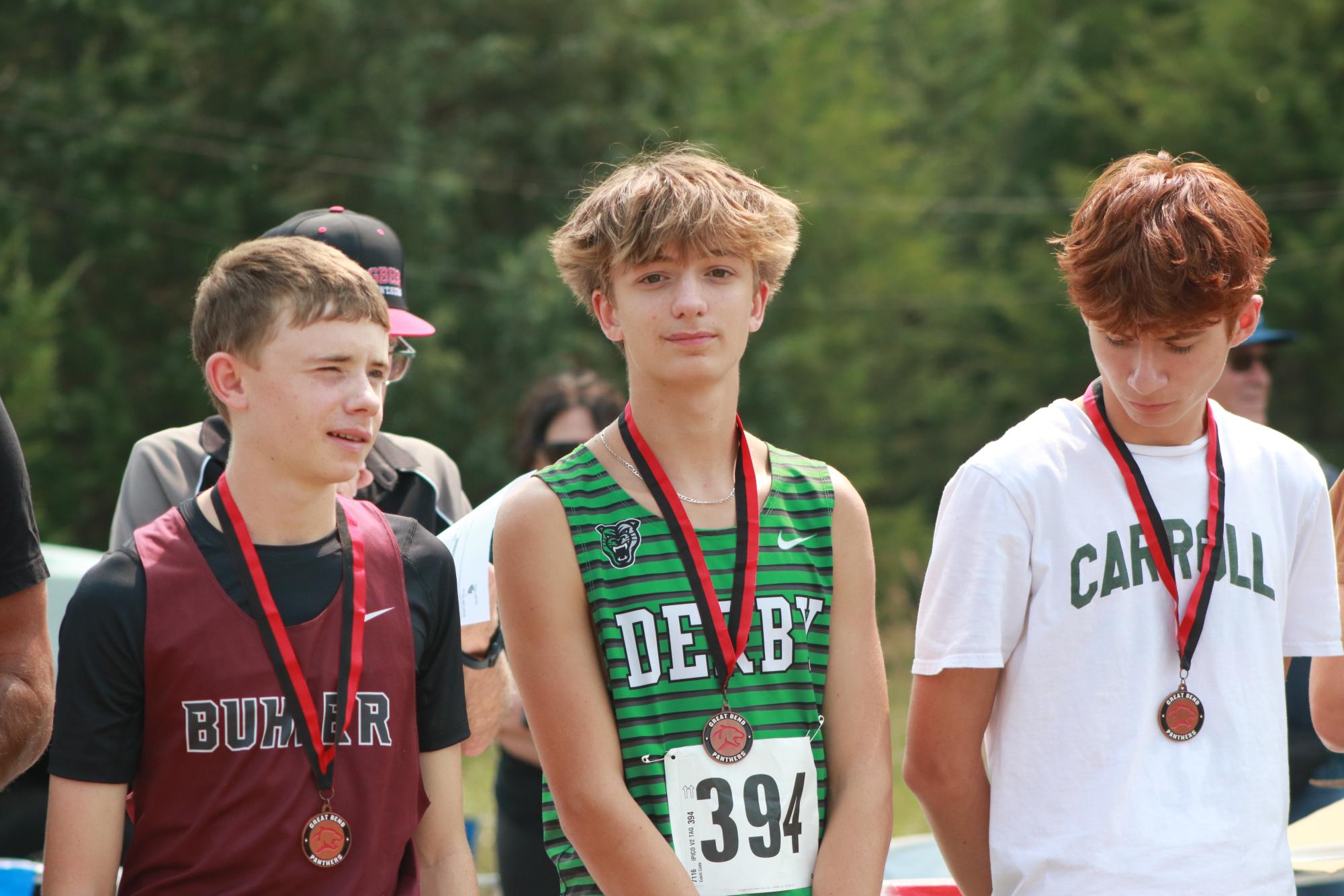 Cross country meet at Great Bend