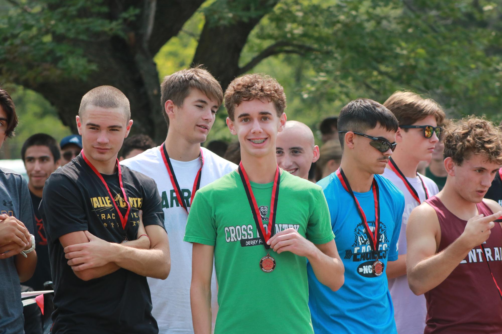 Cross country meet at Great Bend