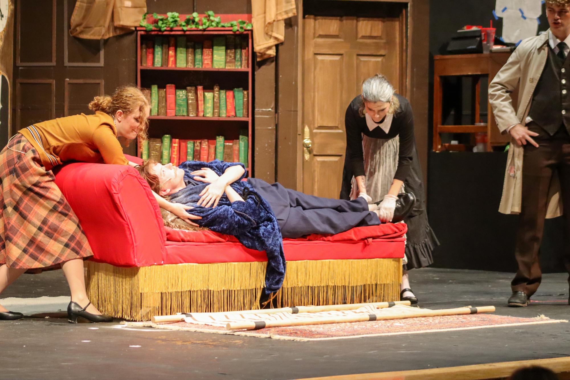 The Play That Goes Wrong Night 3 (Photos by Olivia Grosser)