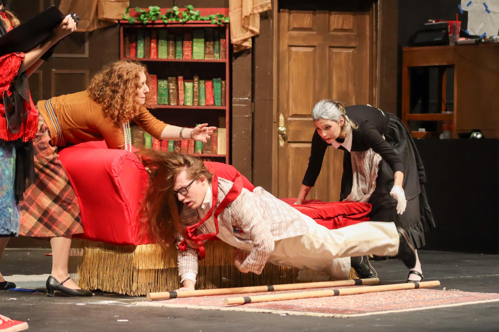 The Play That Goes Wrong Night 3 (Photos by Olivia Grosser)
