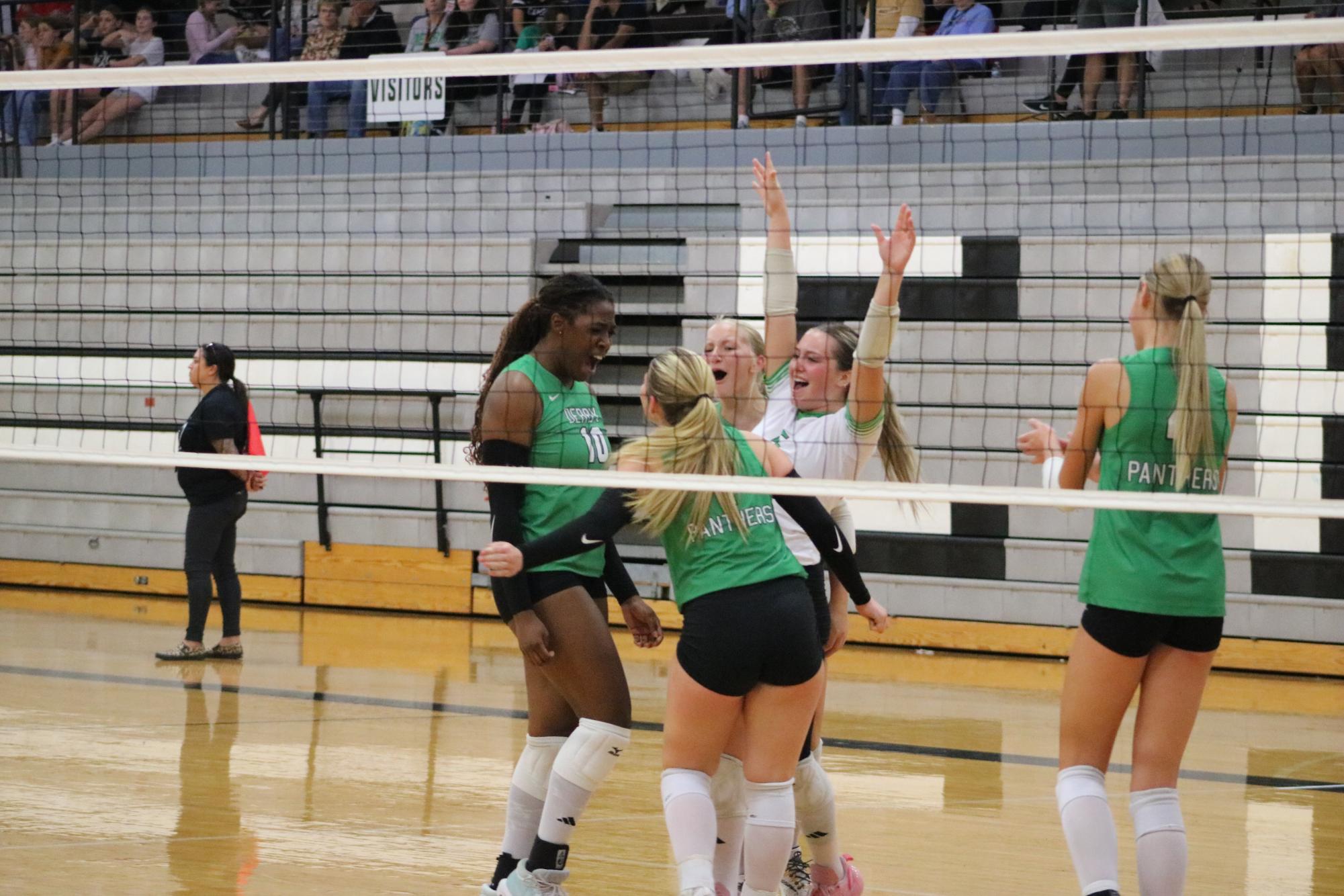 Volleyball vs. Maize South (Photos by Ella Davidson)