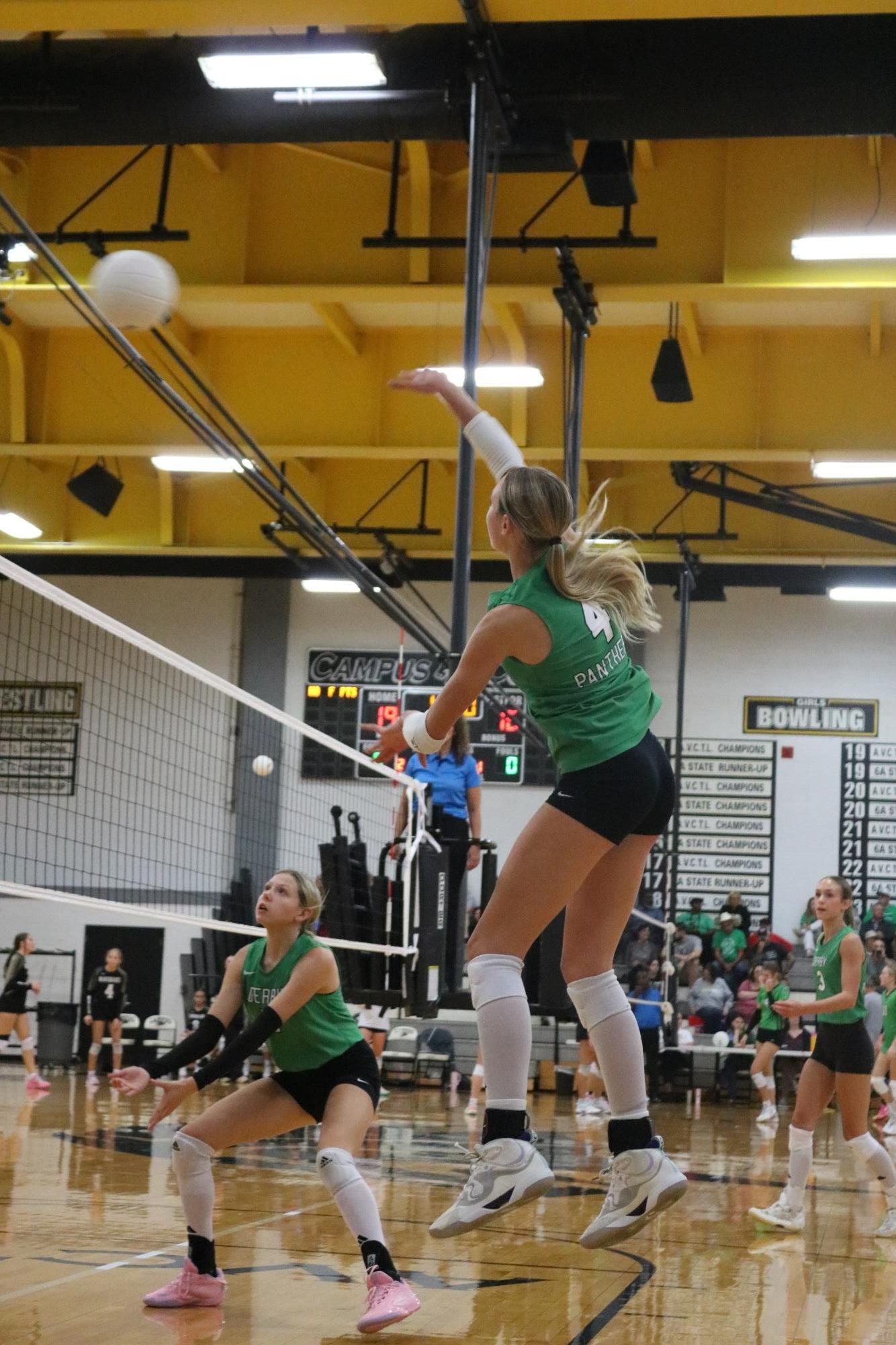 Volleyball vs. Maize South (Photos by Ella Davidson)