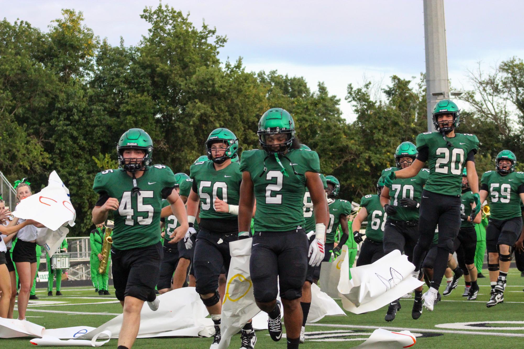 Football vs. Salina South (Photos by Ella Davidson)