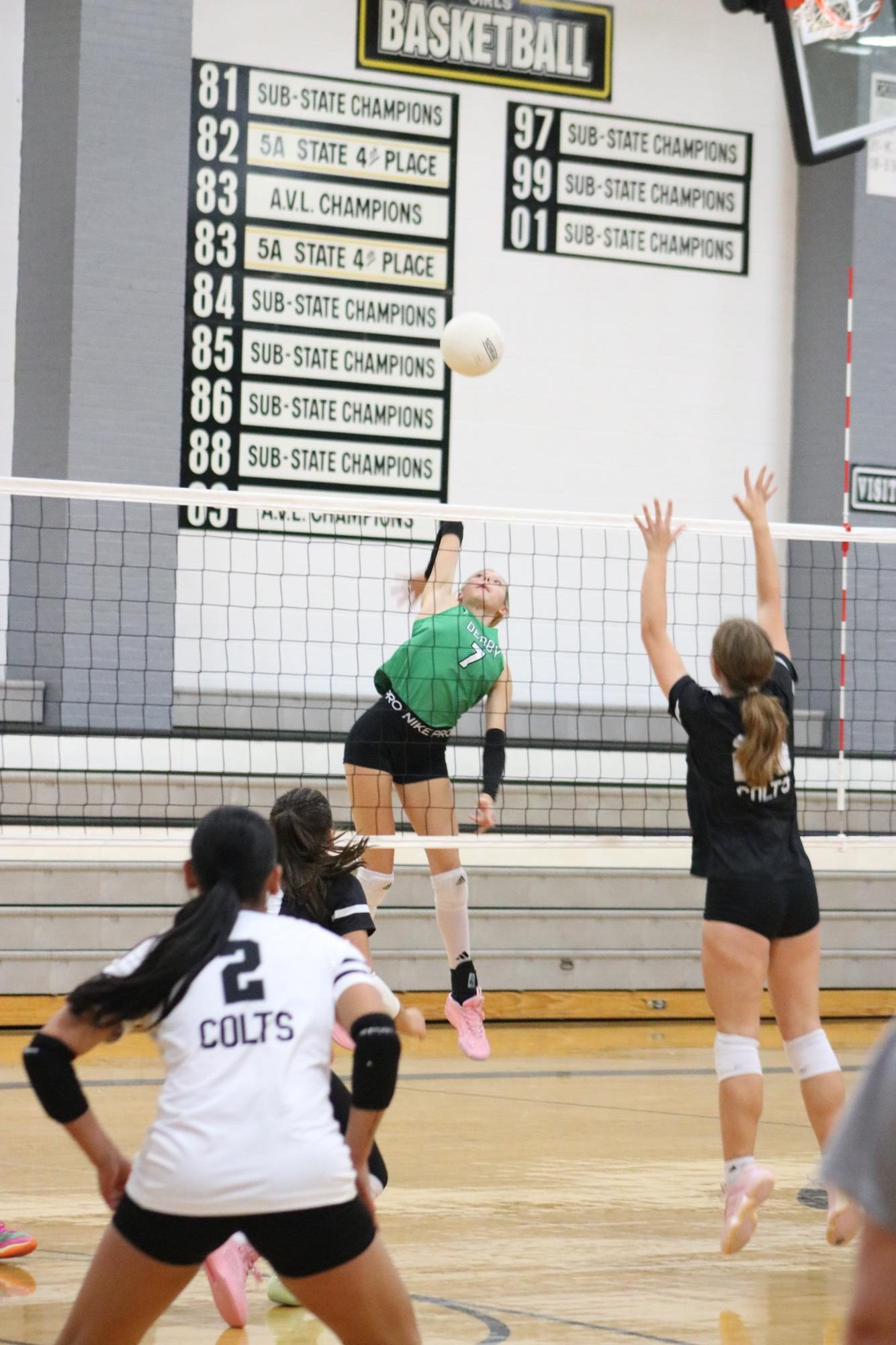 Volleyball vs. Campus (Photos by Ella Davidson)