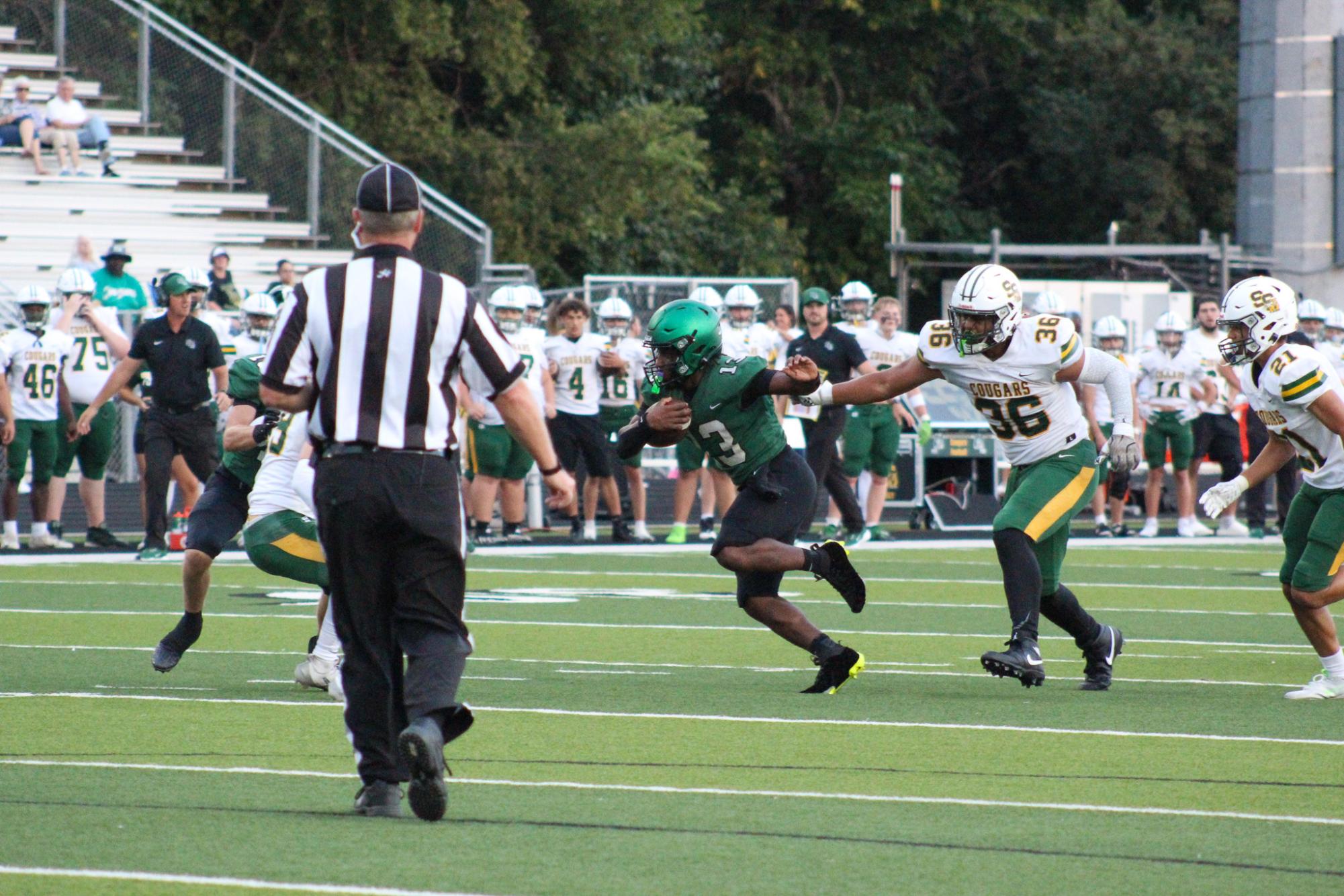 Football vs. Salina South (Photos by Ella Davidson)