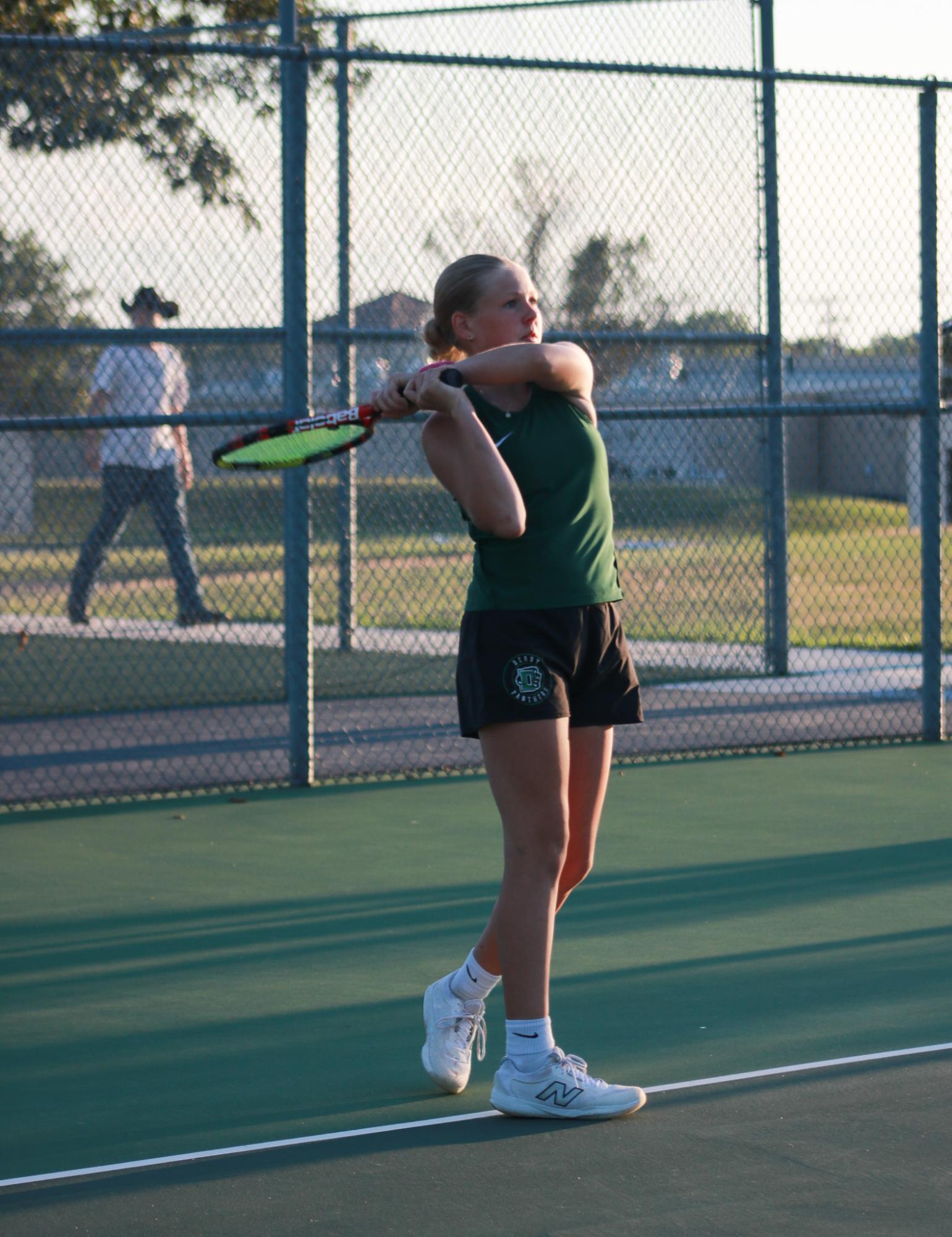 Girls Varsity Tennis Meet (Photos by Abbie Villarreal)