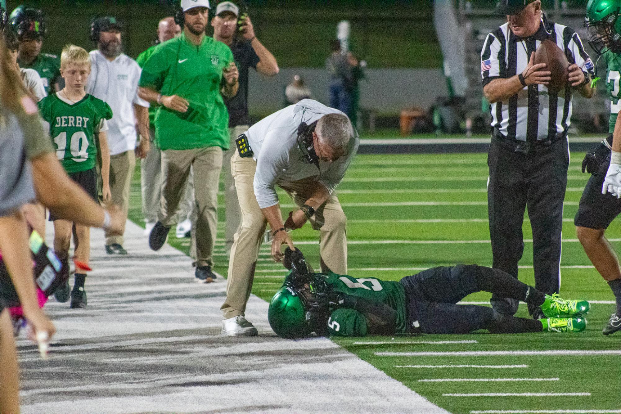 Football vs. Salina South (Photos by Ella Davidson)