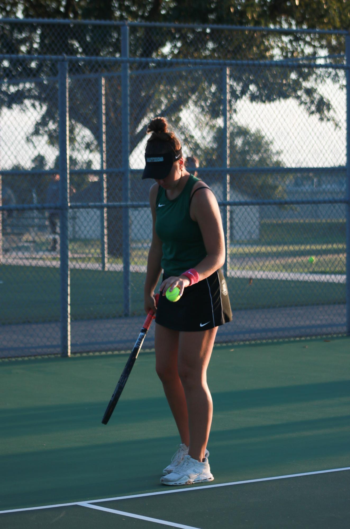 Girls Varsity Tennis Meet (Photos by Abbie Villarreal)