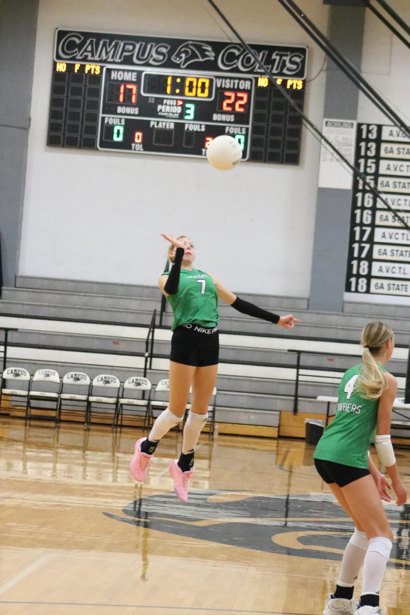 Volleyball vs. Campus (Photos by Ella Davidson)