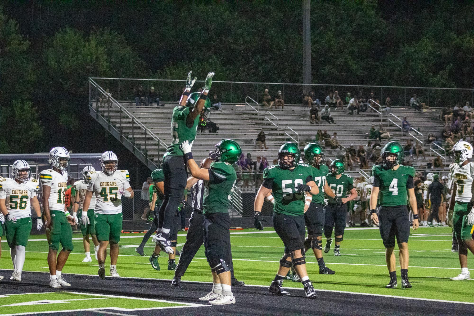 Football vs. Salina South (Photos by Ella Davidson)