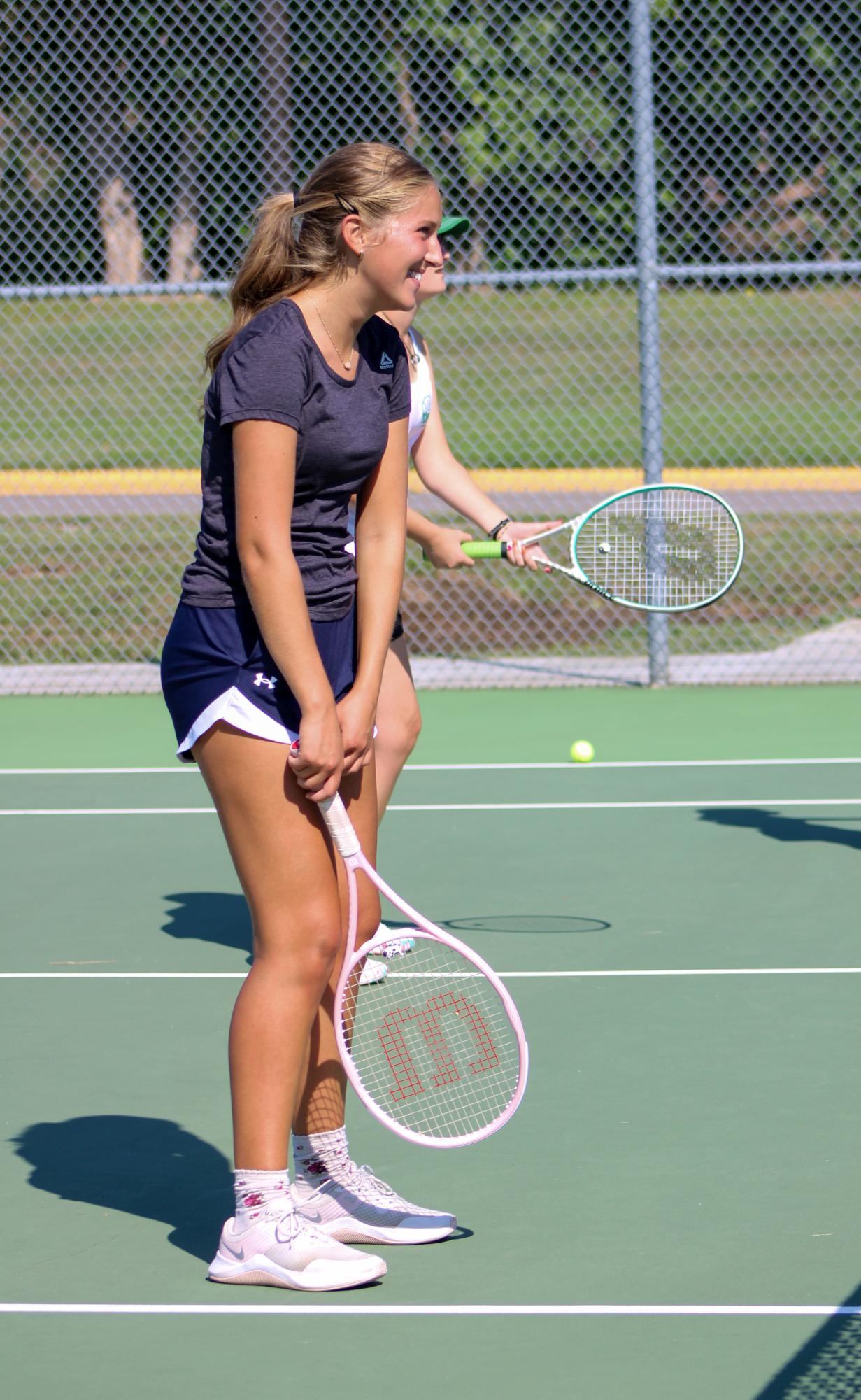 Tennis Practice (Photos by Bella Johnson)