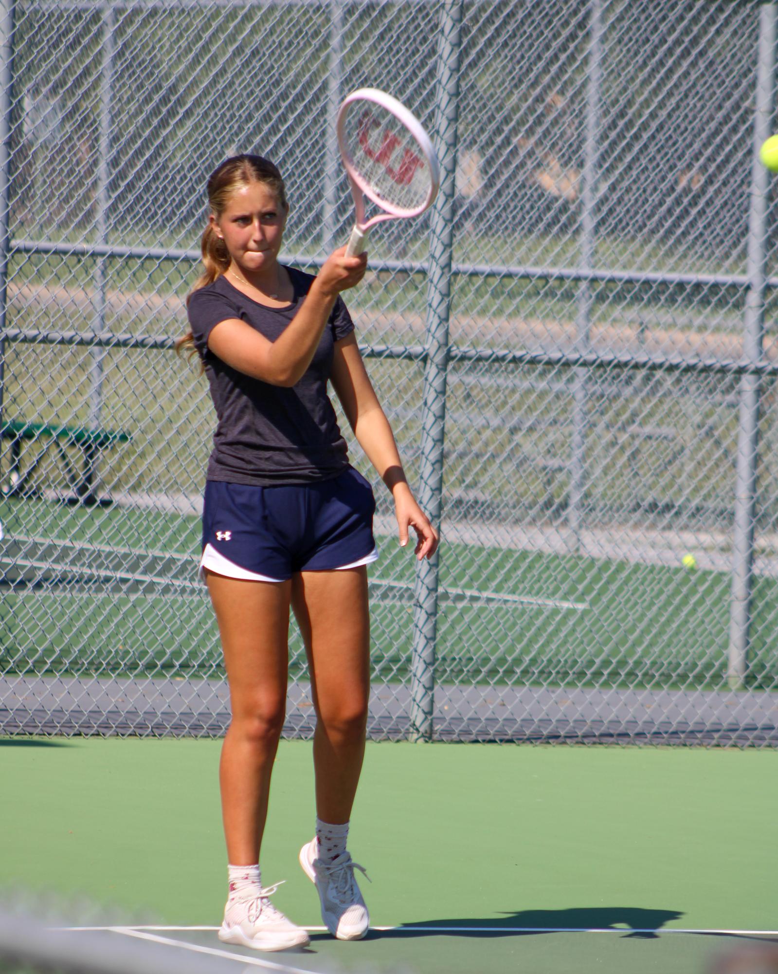 Tennis Practice (Photos by Bella Johnson)