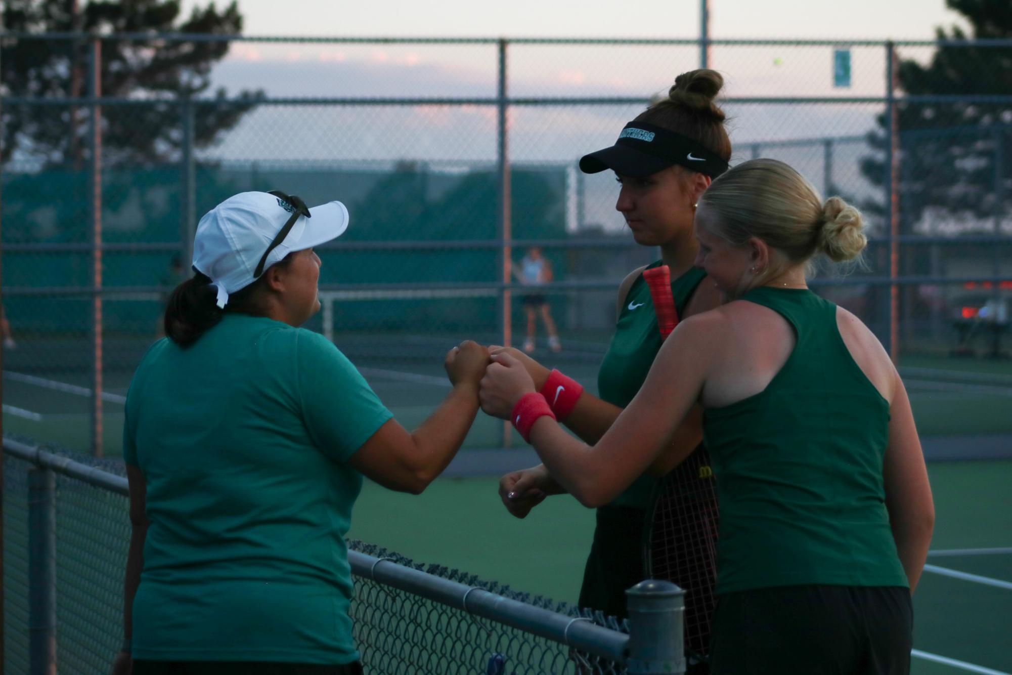Girls Varsity Tennis Meet (Photos by Abbie Villarreal)
