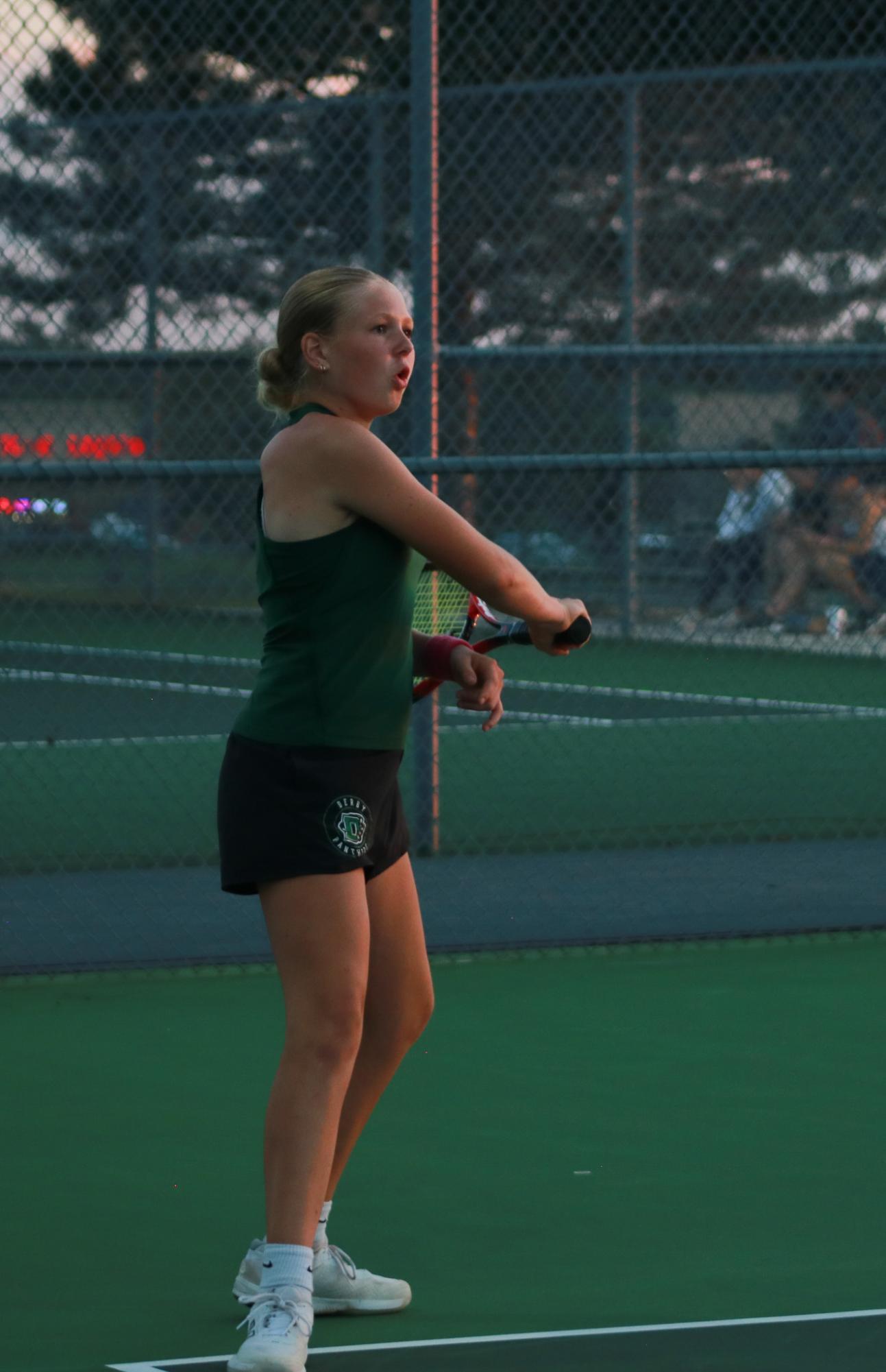Girls Varsity Tennis Meet (Photos by Abbie Villarreal)