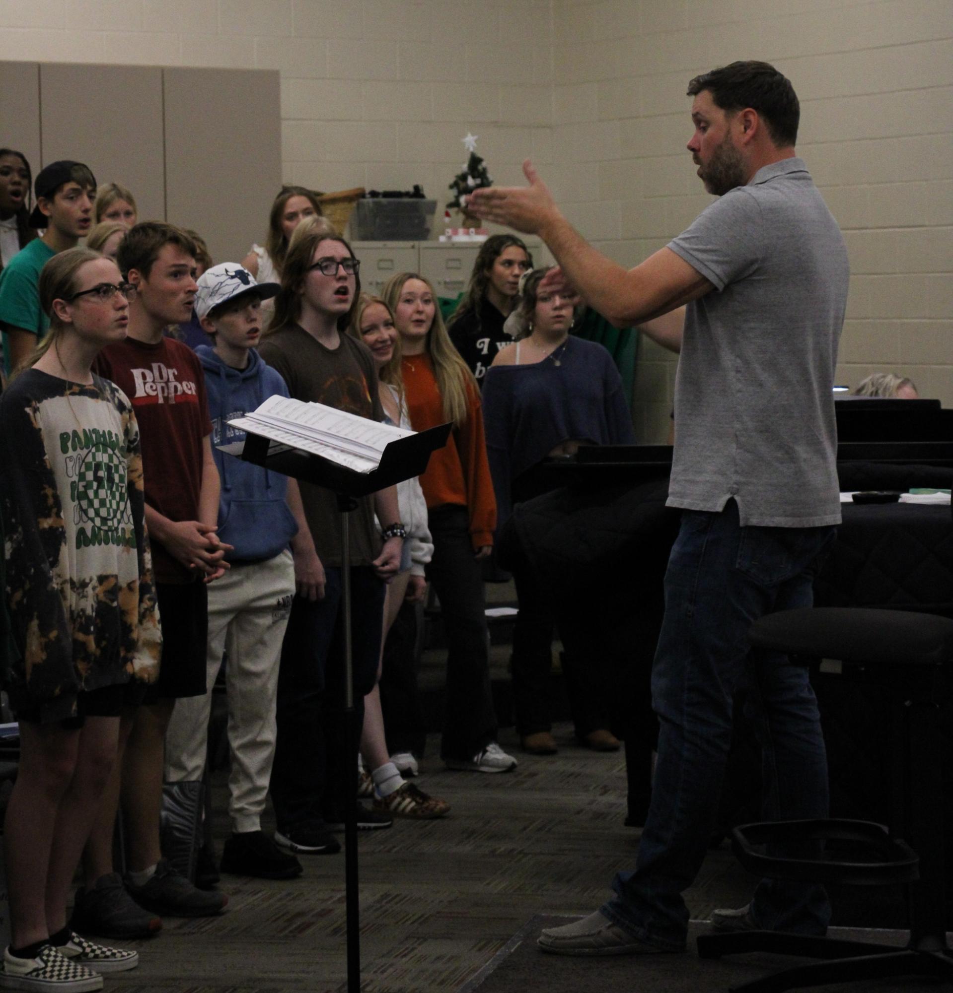 Choir Rehearsal (Photos by Abbie Villarreal)