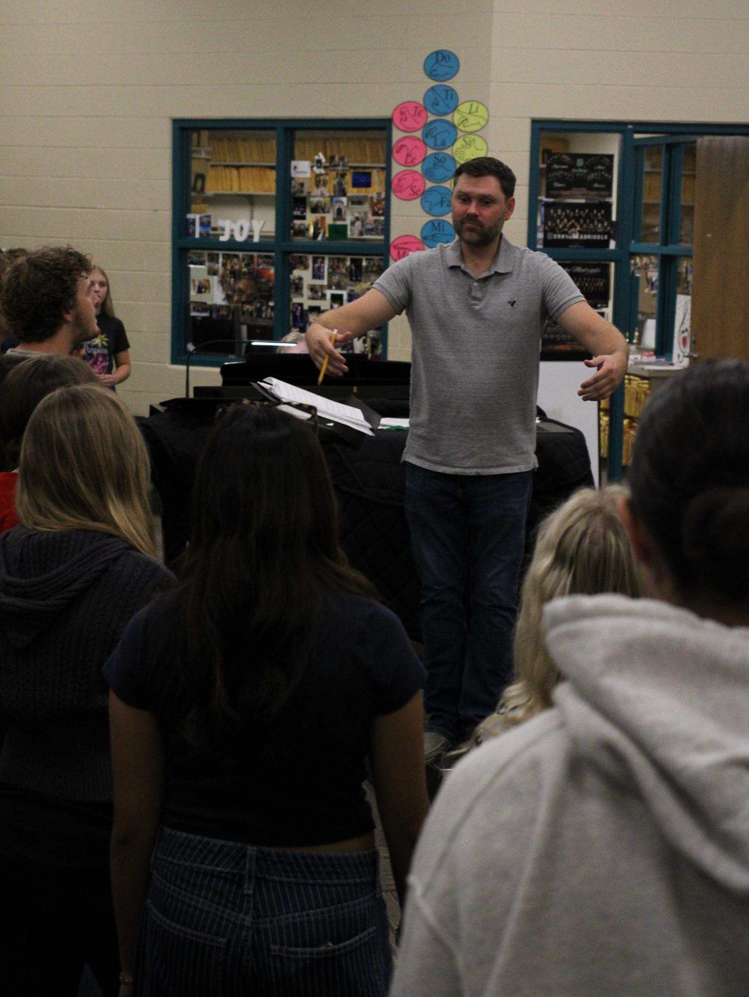 Choir Rehearsal (Photos by Abbie Villarreal)