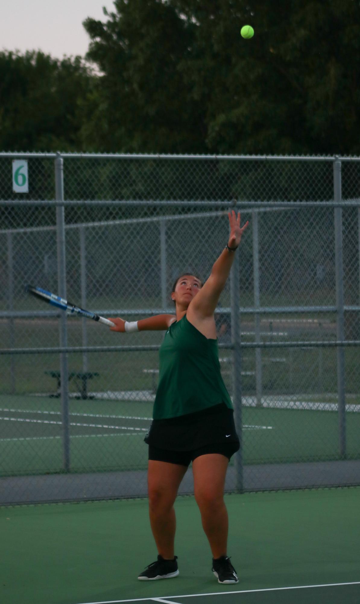Girls Varsity Tennis Meet (Photos by Abbie Villarreal)