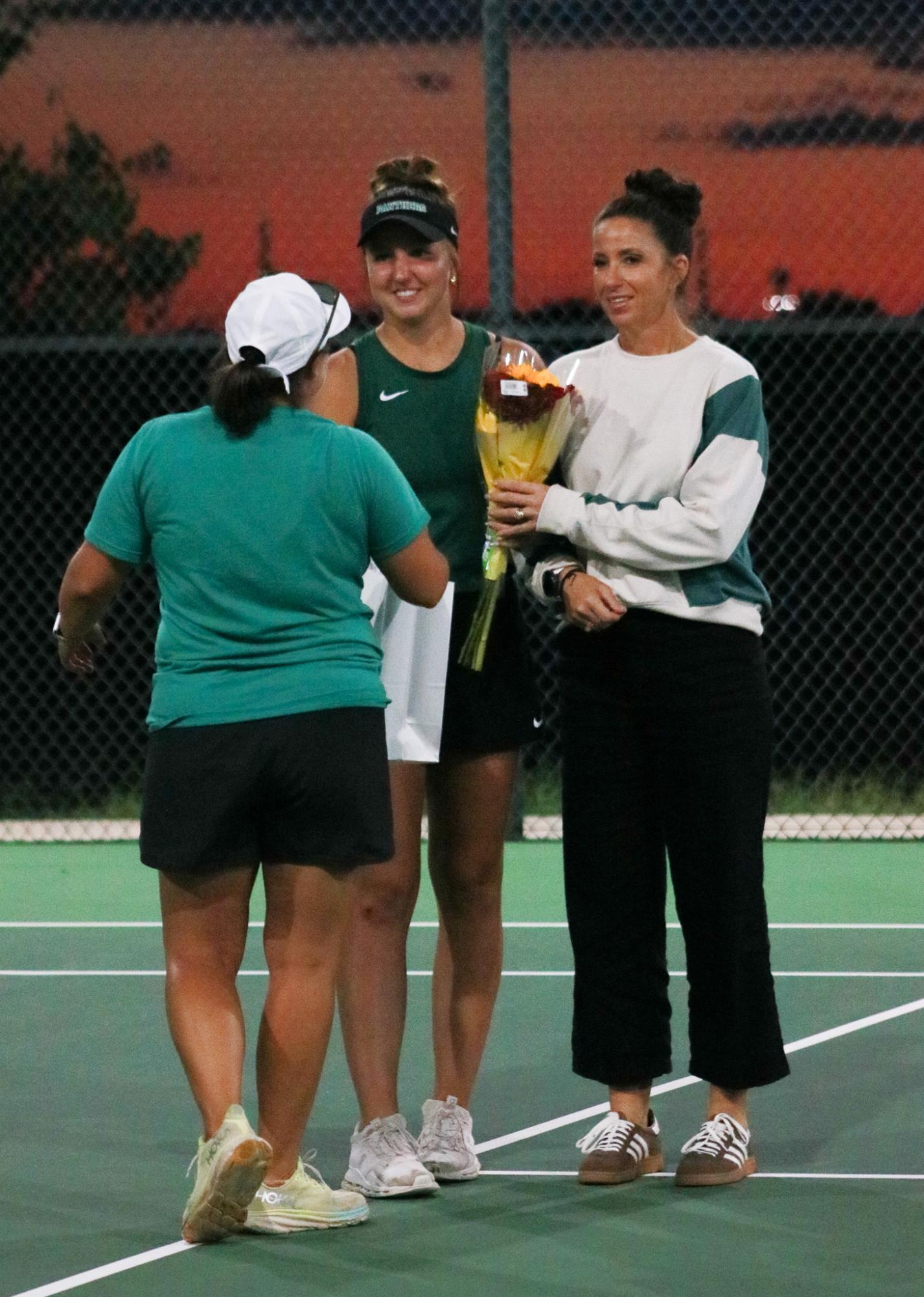 Girls Tennis Senior Night (Photos by Abbie Villarreal)