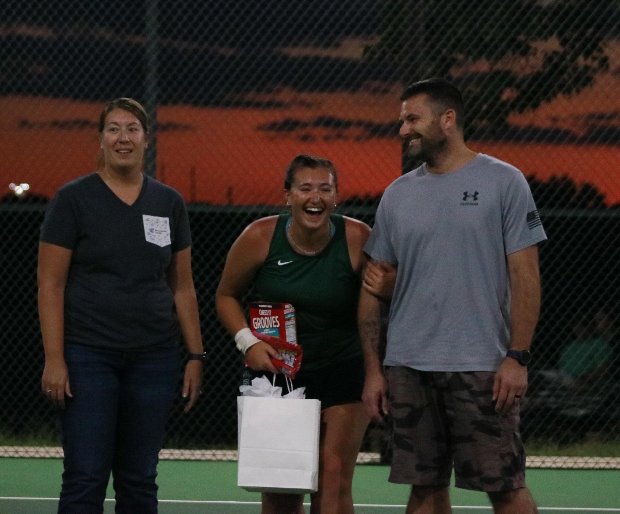 Girls Tennis Senior Night (Photos by Abbie Villarreal)
