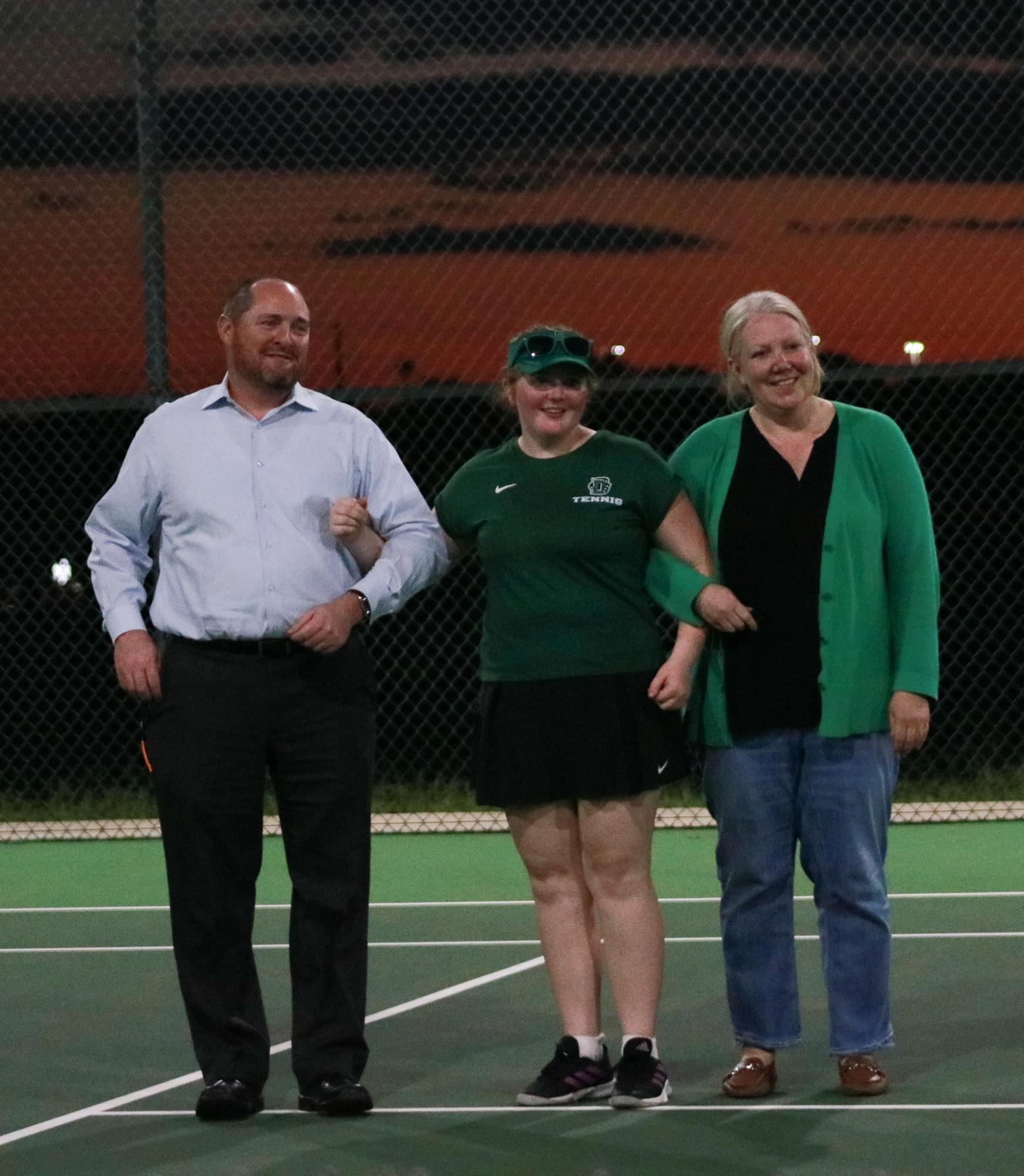 Girls Tennis Senior Night (Photos by Abbie Villarreal)