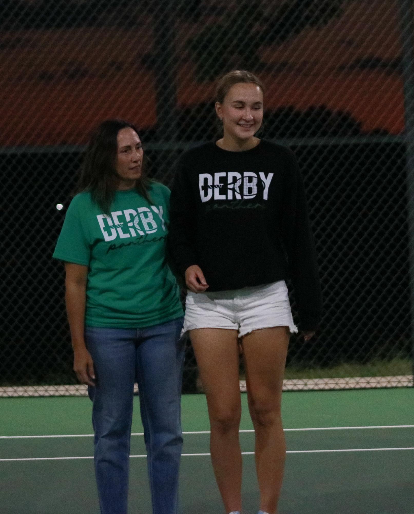 Girls Tennis Senior Night (Photos by Abbie Villarreal)