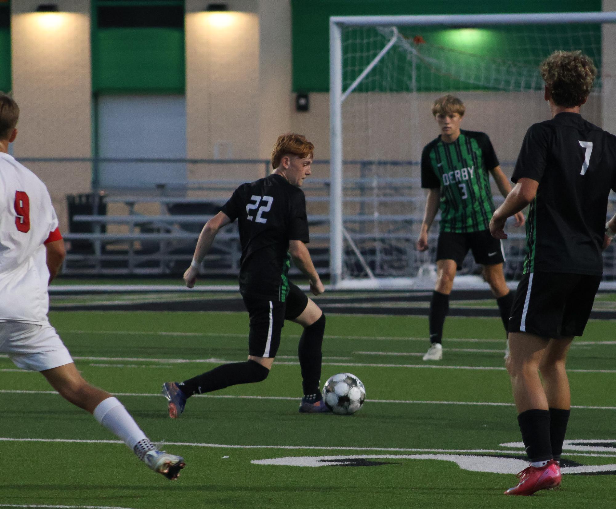 Soccer vs. Maize (Photos by Bree Stuhlsatz)