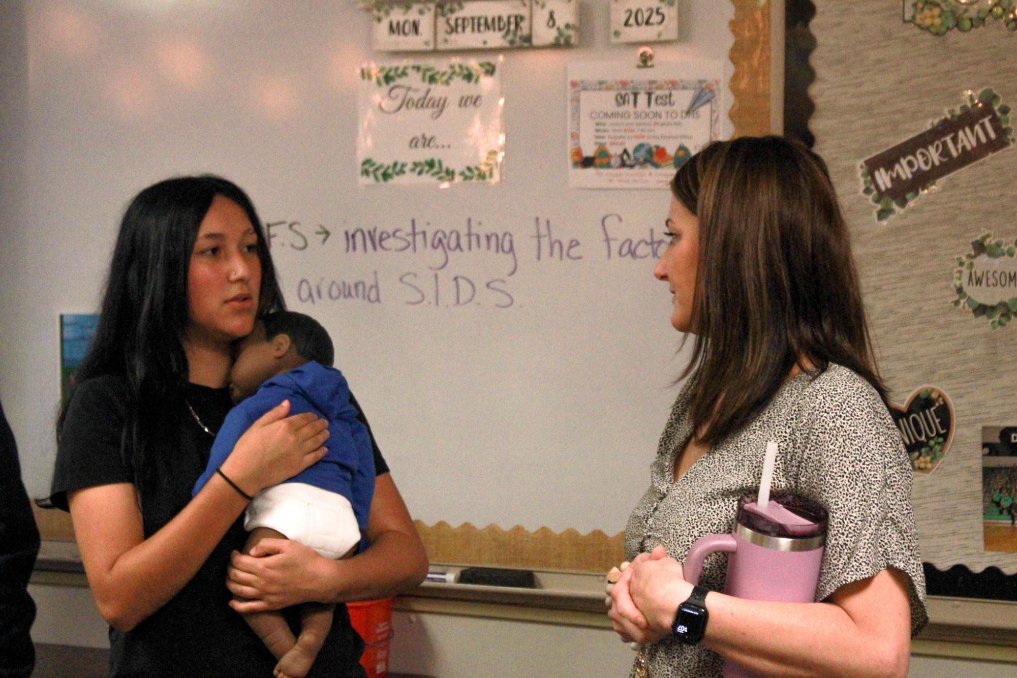 Early Childhood Development Class and Lunch activities (Photos by Lily Carmer)